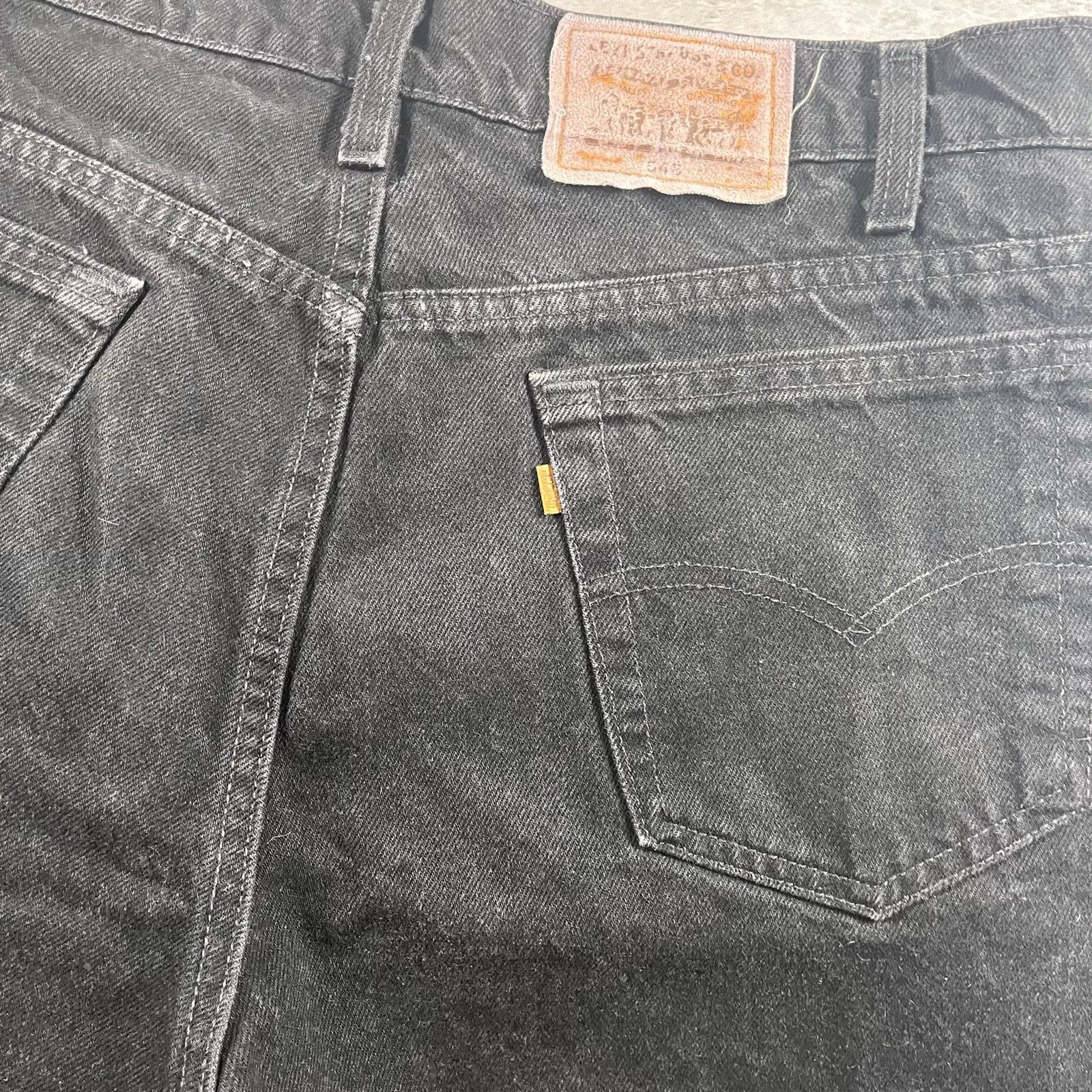 Arizona Jean Co. Y2K baggy black jorts Size 38 - 4 Thumbnail