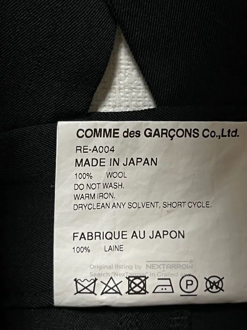 Comme des Garcons Comme Des Garcons Black wool suspender skirt Size S / US 4 / IT 40 - 5 Thumbnail