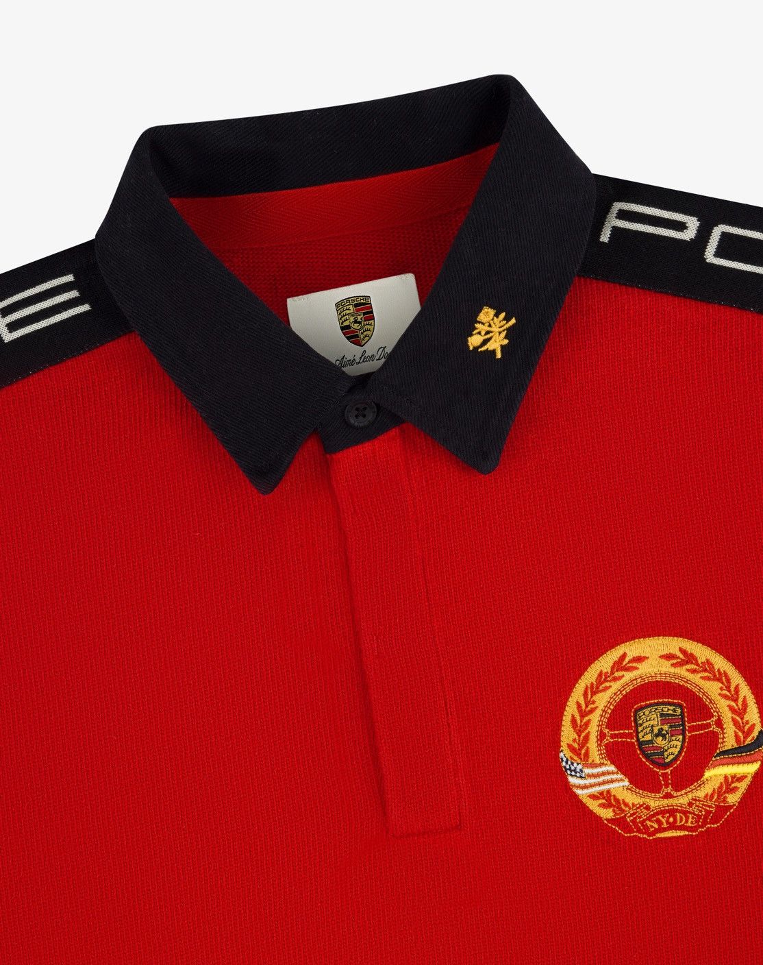 Aime Leon Dore Aime Leon Dore x ALD / Porsche Crest Rugby Red Size Large Size US L / EU 52-54 / 3 - 5 Thumbnail