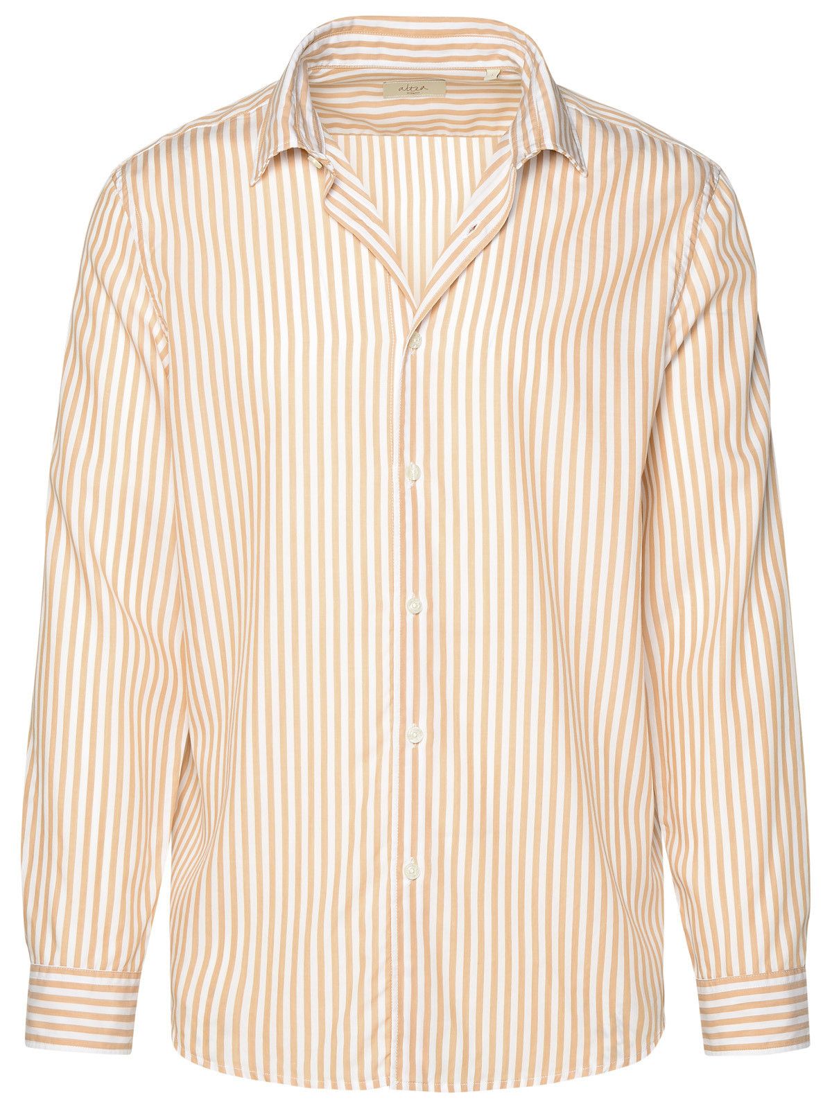 image of Altea 'scott' Beige Lyocell Shirt, Men's (Size 2XL)