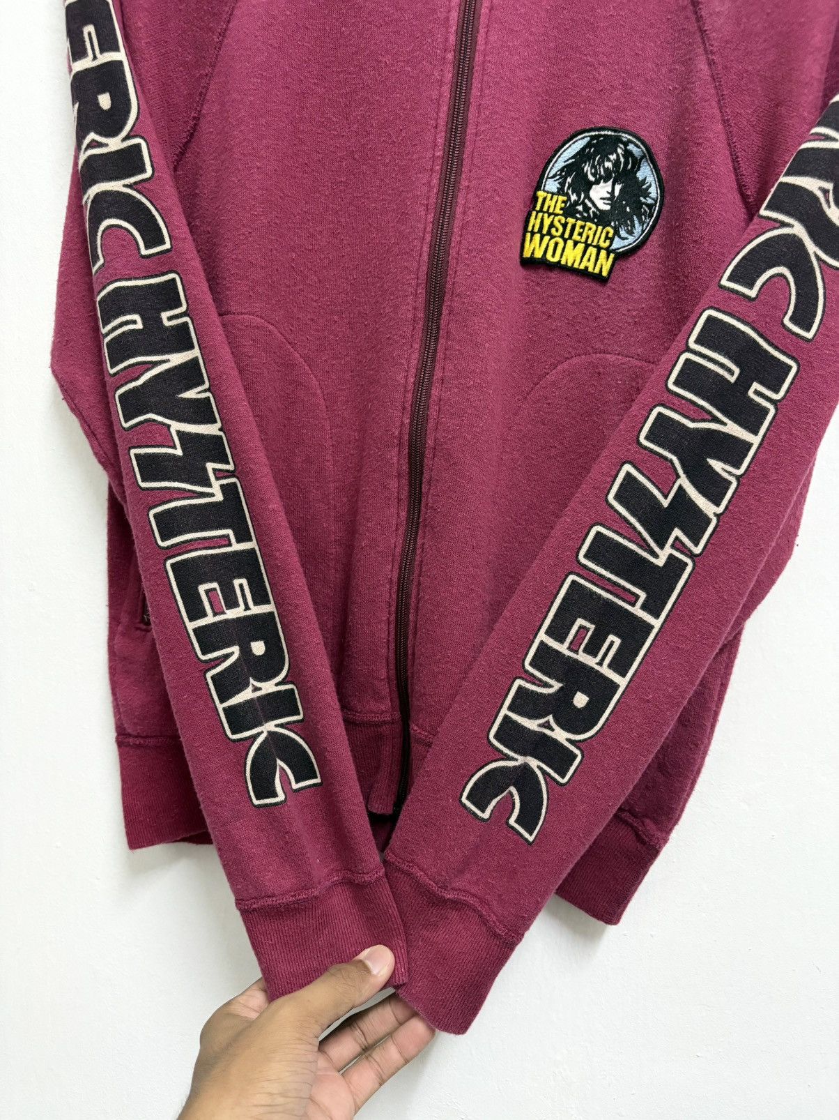 Hysteric Glamour Vintage 90’s Hysteric Glamour / Band Kiss Zip-Up Sweaters Size M / US 6-8 / IT 42-44 - 6 Thumbnail