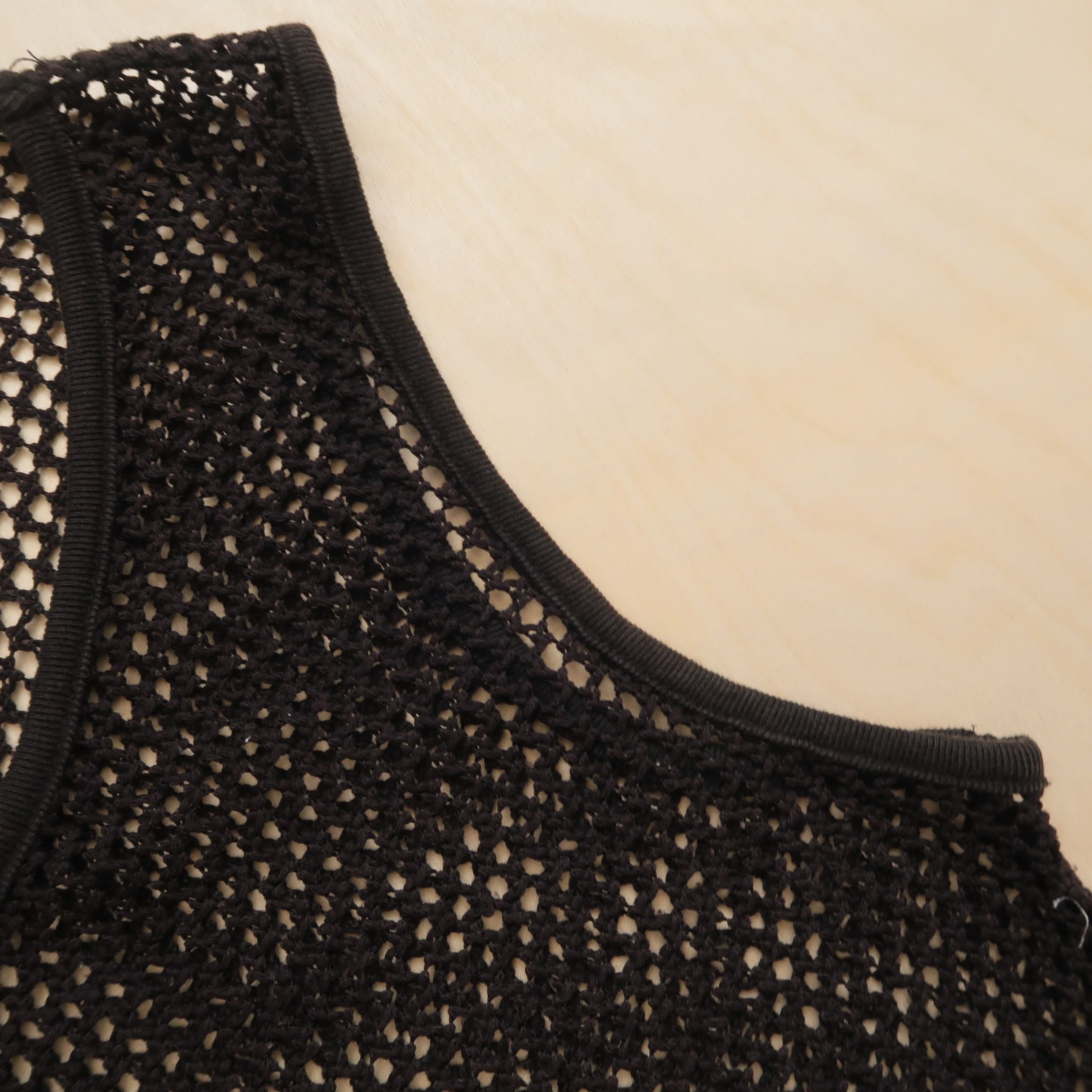 Japanese Brand 1990s Boycott Mesh Black Vest Size US M / EU 48-50 / 2 - 6 Thumbnail