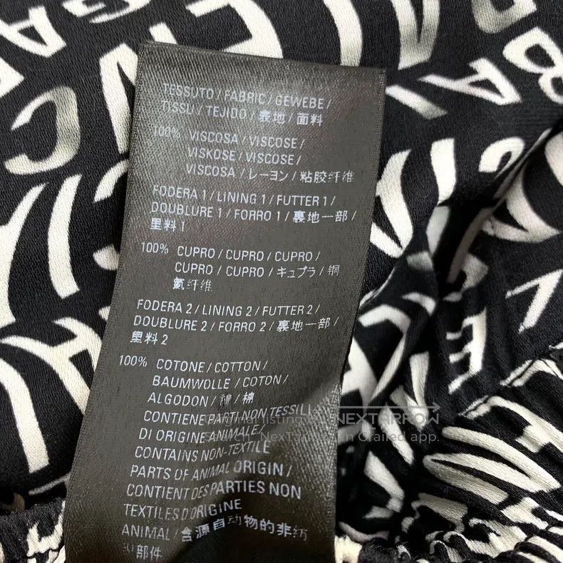 Balenciaga Balenciaga Black and White Color Block Logo Letter Full Pr Size US 38 / EU 54 - 8 Thumbnail