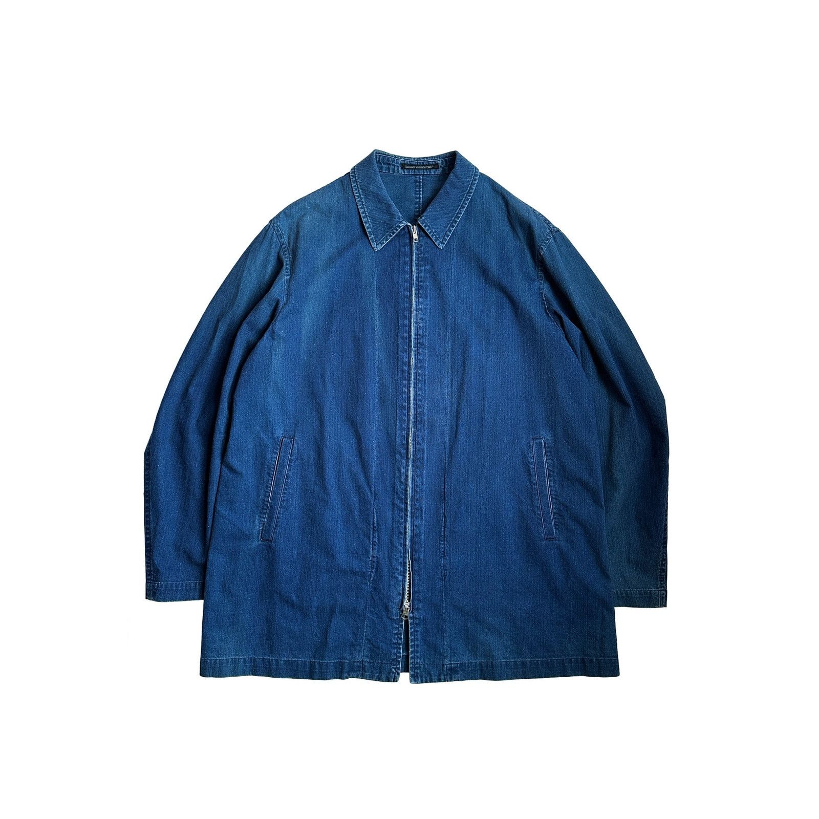 Yohji Yamamoto Yohji Yamamoto Zip Chore Coat Size US L / EU 52-54 / 3 - 1 Thumbnail