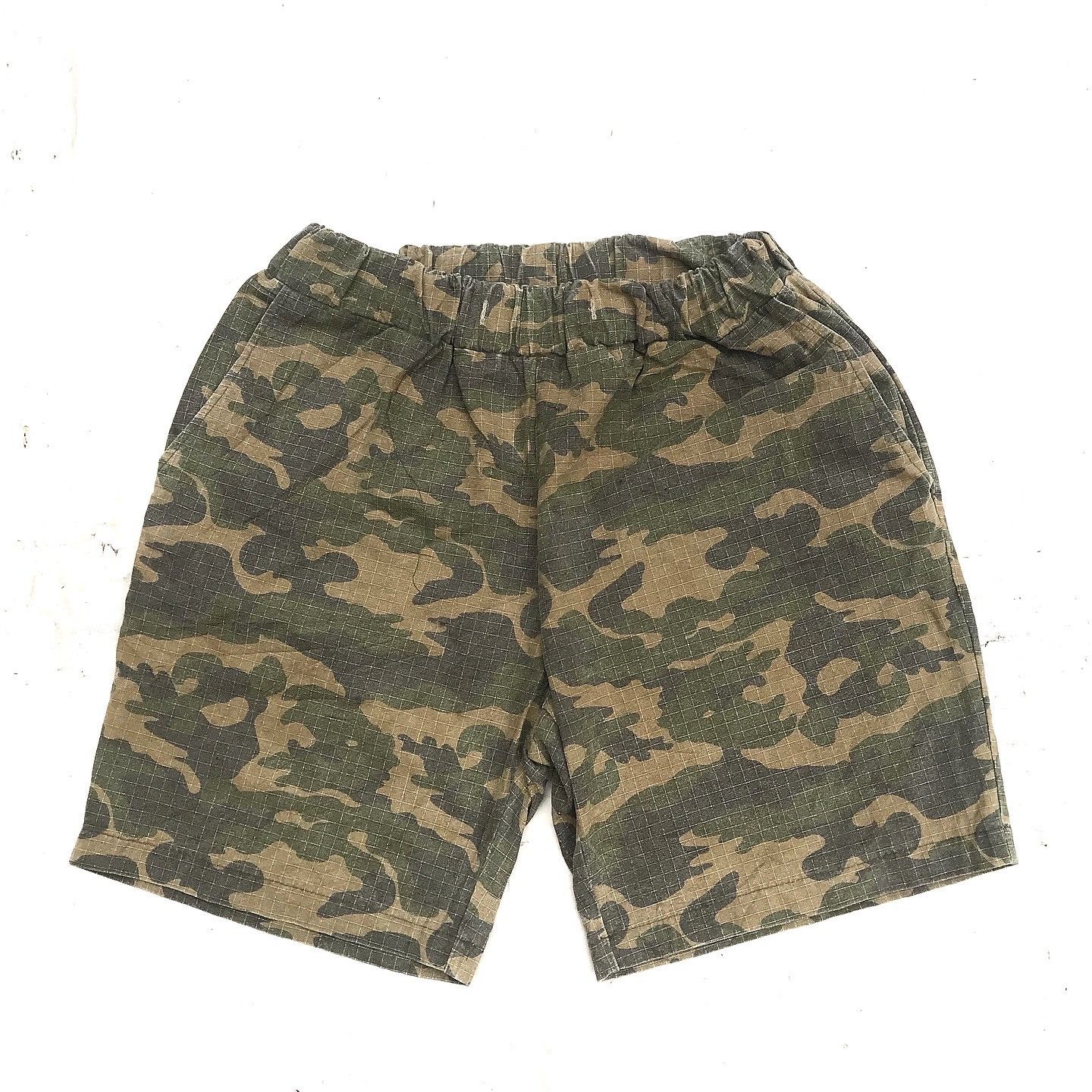 Aeronautica Militare Brown Smith Green Camo Woodland Short pants tactical Size US 33 - 1 Thumbnail