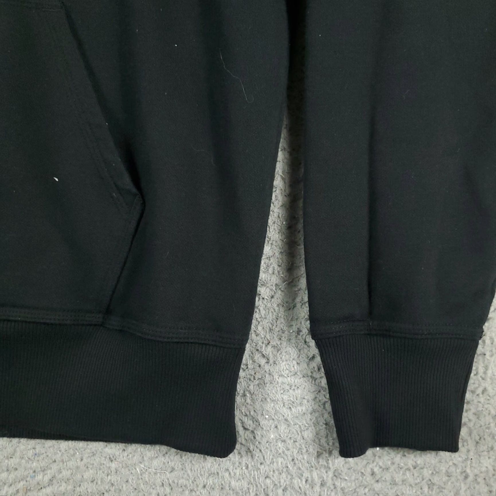 Champion VINTAGE Champion Hoodie Pullover Mens Large Black Cotton Blend Logo Long Sleeve All Seasons Size US L / EU 52-54 / 3 - 4 Thumbnail