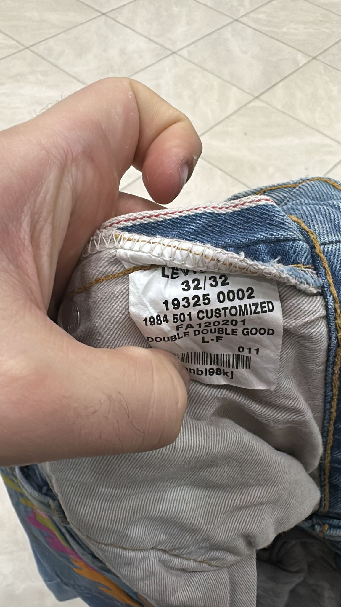 Levi's Vintage Clothing LVC Levi's Vintage Clothing 1984 501XX BigE Selvedge Jeans Size US 32 / EU 48 - 8 Thumbnail