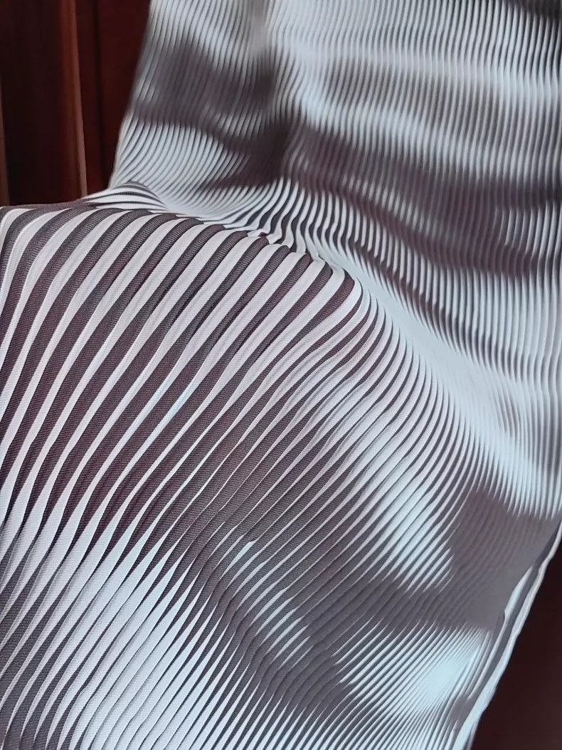 Issey Miyake Issey Miyake size:2 Main line ink-wash toothpick skirt Size 22" - 5 Thumbnail