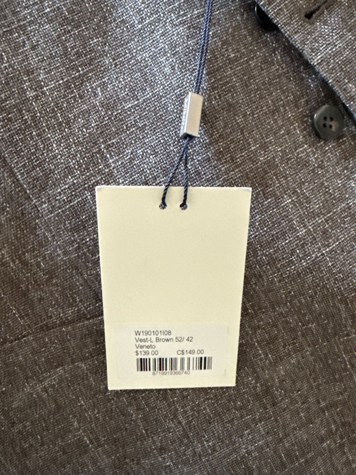 Suitsupply BNWT Suitsupply vest, 42r Size 42R - 1 Thumbnail
