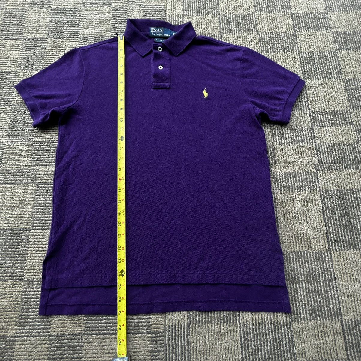 Polo Ralph Lauren Polo Ralph Lauren Purple/ Yellow Pony Mens 100% Cotton Size US M / EU 48-50 / 2 - 3 Thumbnail