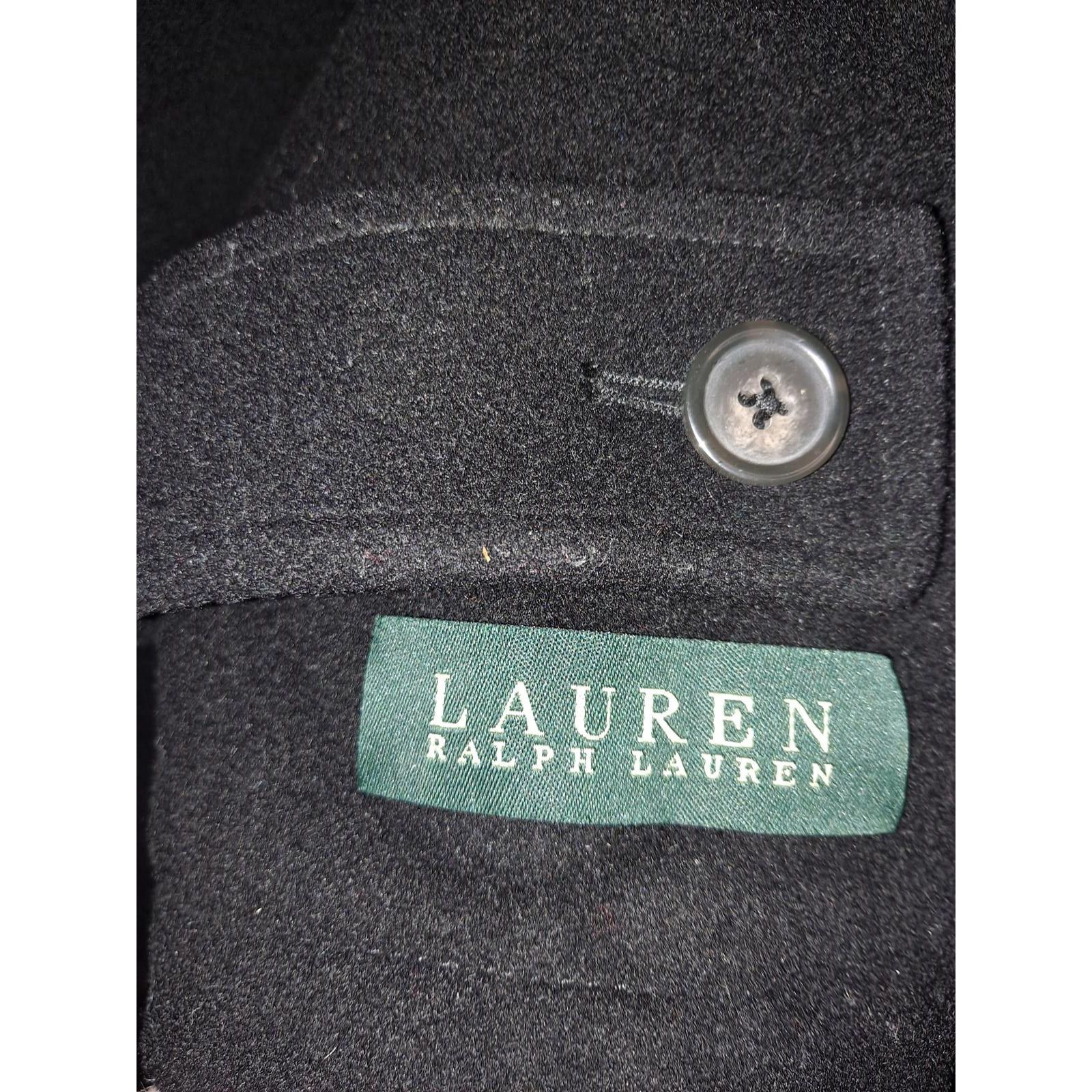 Lauren Ralph Lauren Lauren Ralph Lauren Wool Blend Overcoat with Button and Zipp Size US XL / EU 56 / 4 - 4 Thumbnail