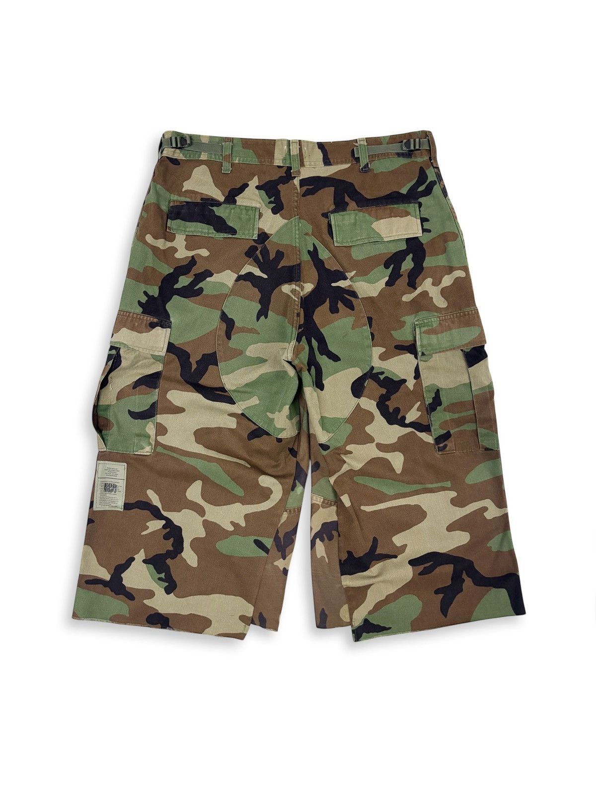 Vintage Woodland BDU Bermuda (Cotton twill) Size US 32 / EU 48 - 2 Thumbnail