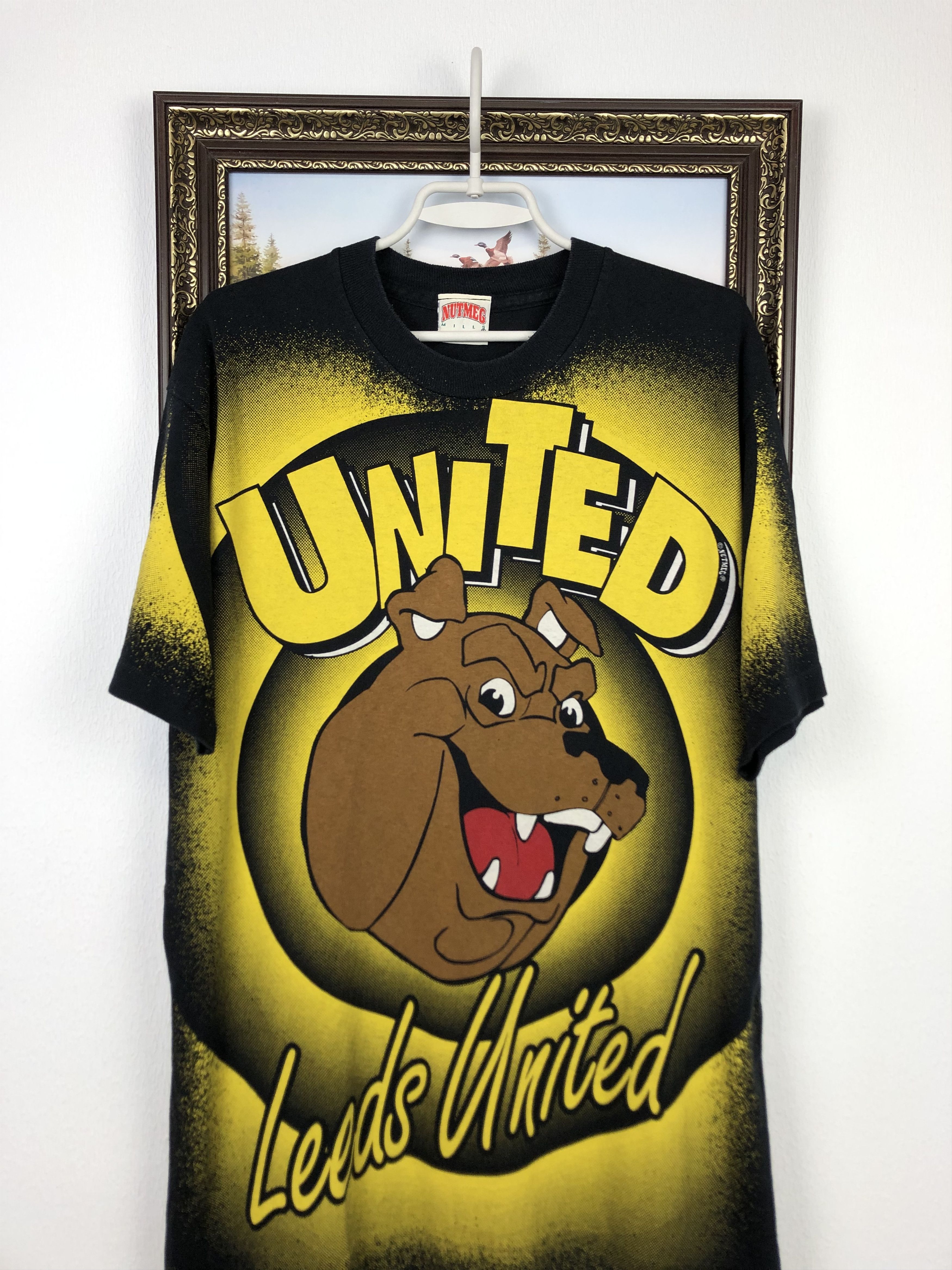 Nutmeg Vintage Nutmeg Leeds United Football Shirt Soccer Tee Size US L / EU 52-54 / 3 - 2 Thumbnail