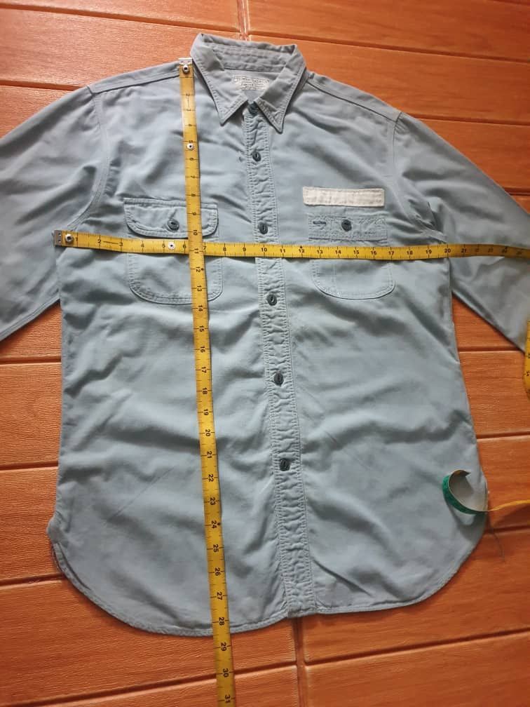 Journal Standard Journal Standard Salvedge Japanese Brand Chambray Shirt Size US M / EU 48-50 / 2 - 8 Thumbnail
