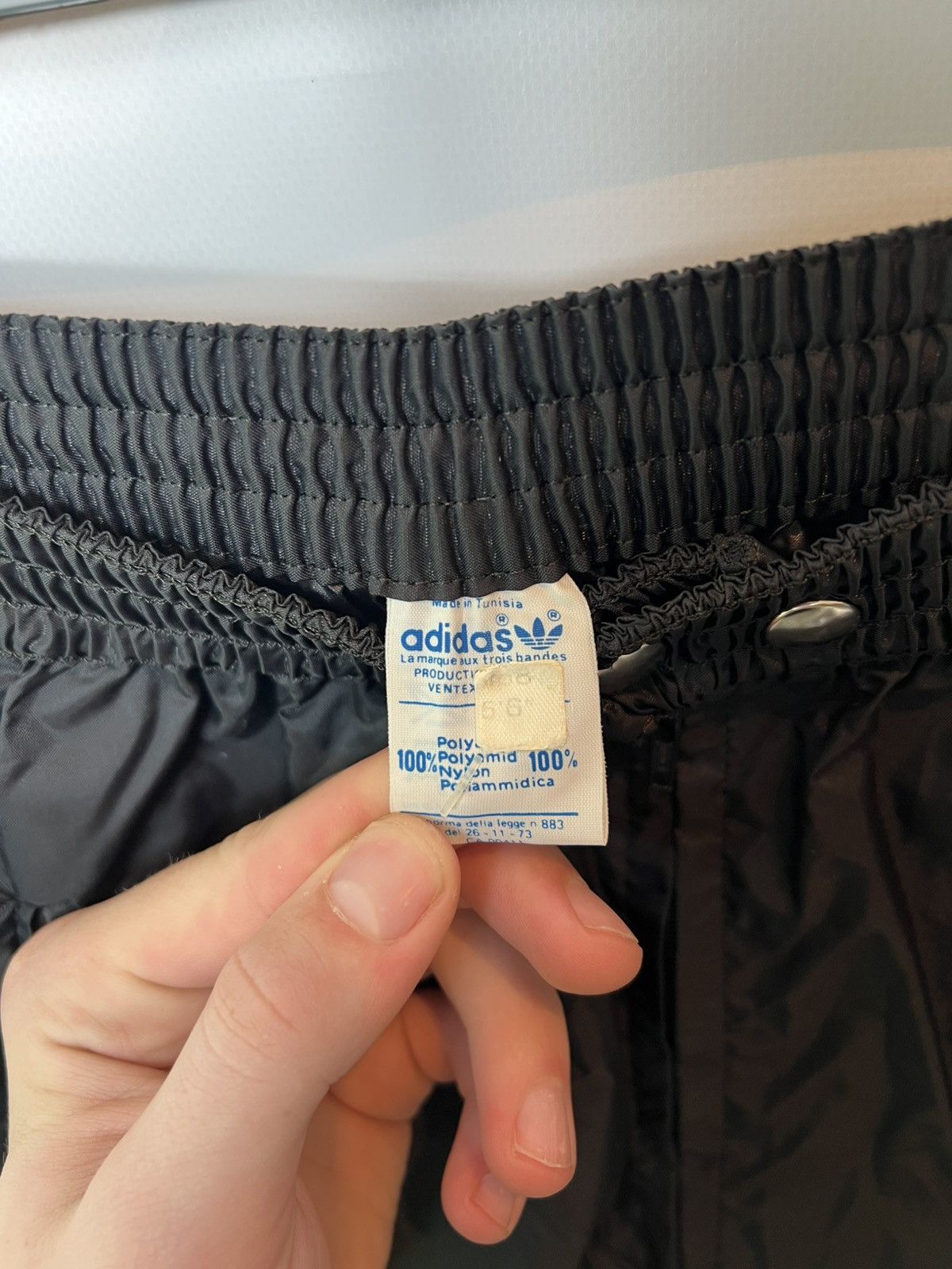 Adidas Adidas Ventex Windproof Rain Pants 80s Old School Pants Size US 28 / EU 44 - 8 Thumbnail