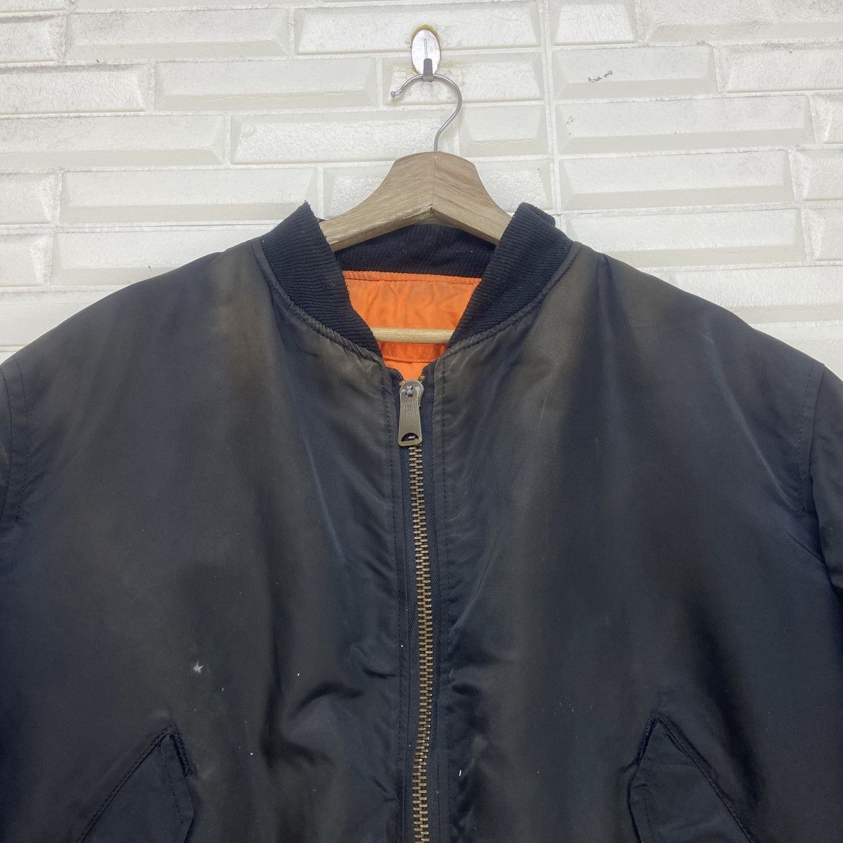 Alpha Industries Vintage Alpha Industries USAF Flight Bomber MA-1 Jacket Size US L / EU 52-54 / 3 - 6 Thumbnail