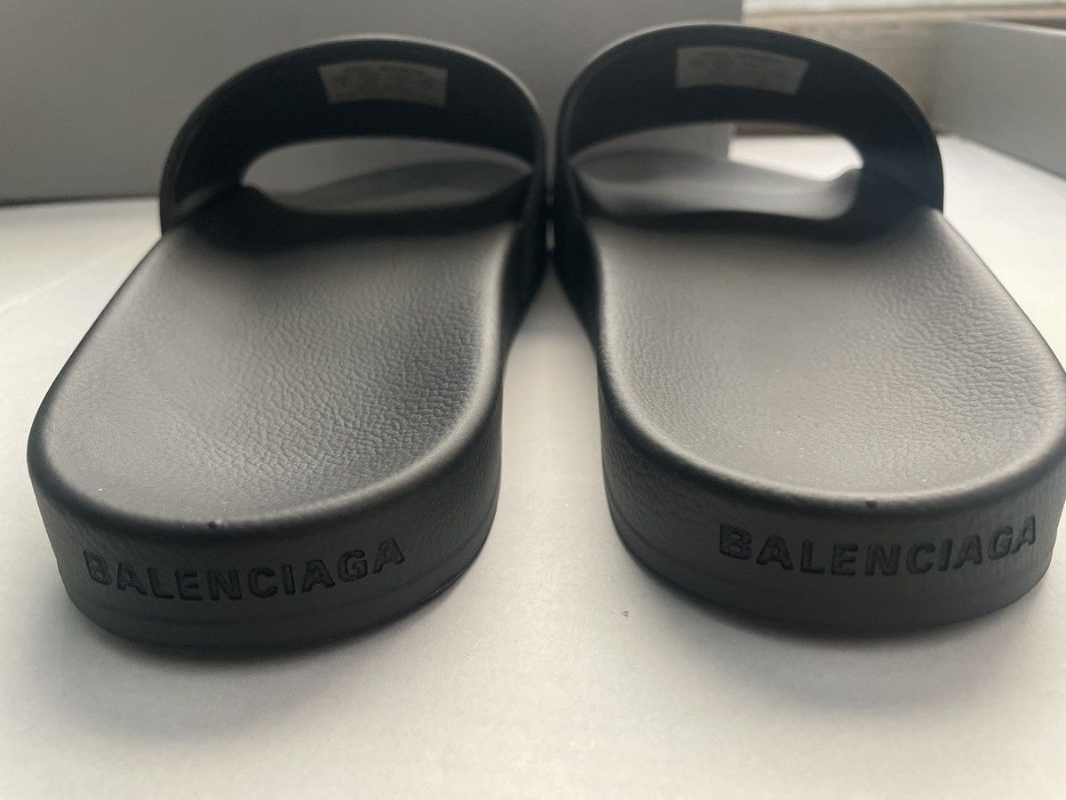 Balenciaga BB pool slides Rubber/ BB injection Size US 9 / IT 39 - 7 Thumbnail