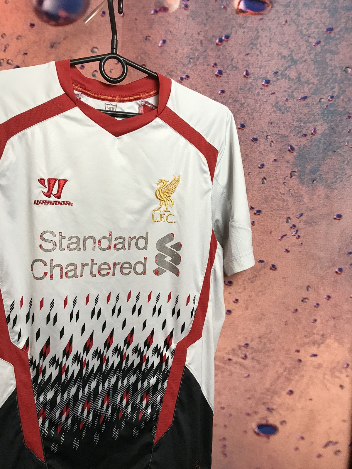 Vintage Liverpool Warrior soccer jersey Size US L / EU 52-54 / 3 - 1 Thumbnail