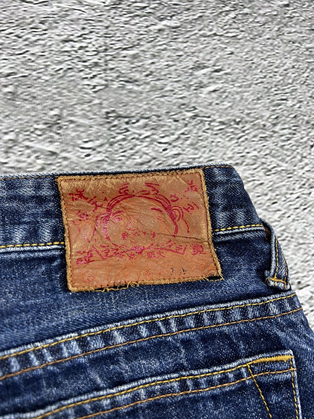 Evisu × Japanese Brand × Vintage Evisu jeans vintage navy white seagulls Genes Size US 30 / EU 46 - 3 Thumbnail