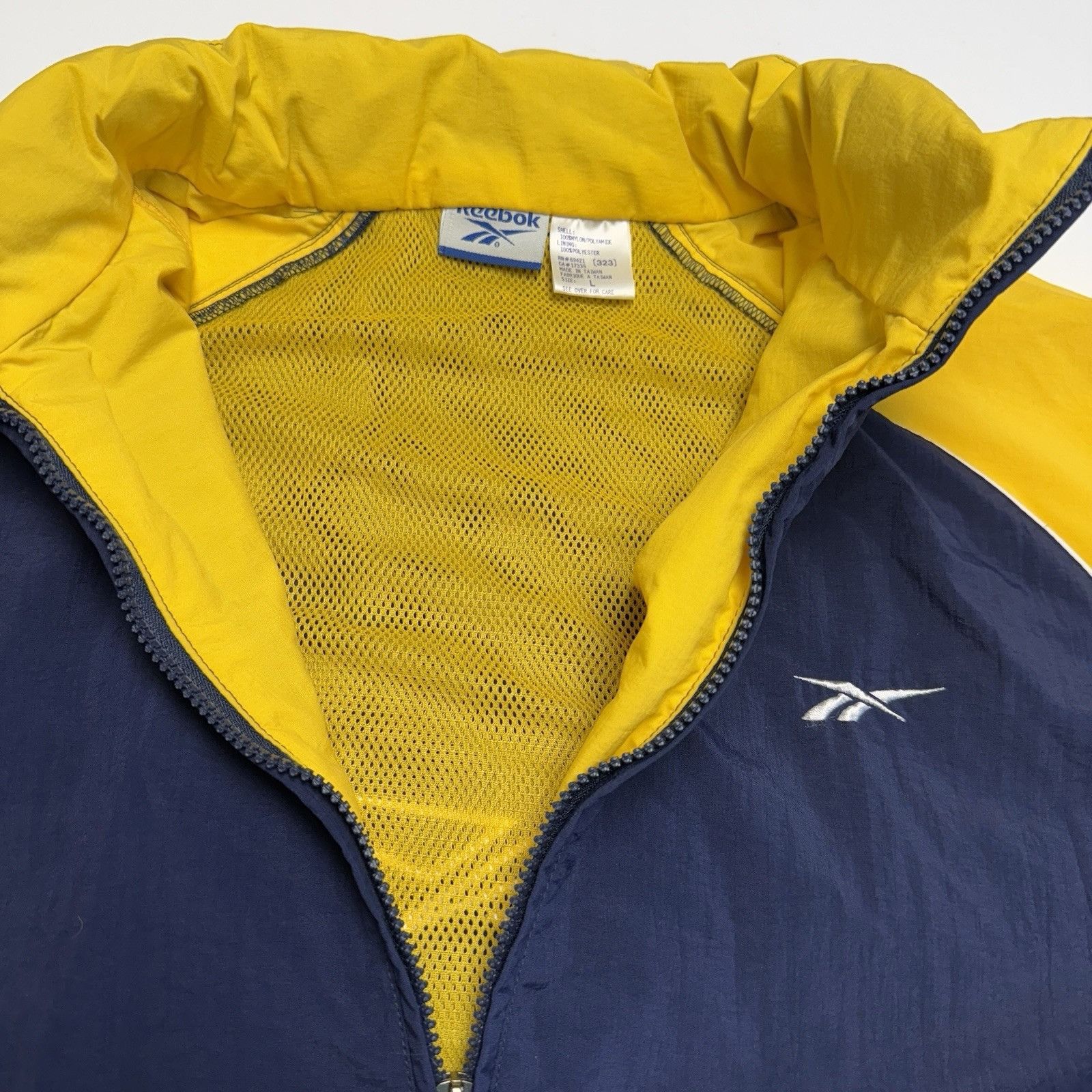Reebok × Vintage Vintage Reebok Windbreaker Jacket Mens Large Half Zip Active Size US L / EU 52-54 / 3 - 5 Thumbnail