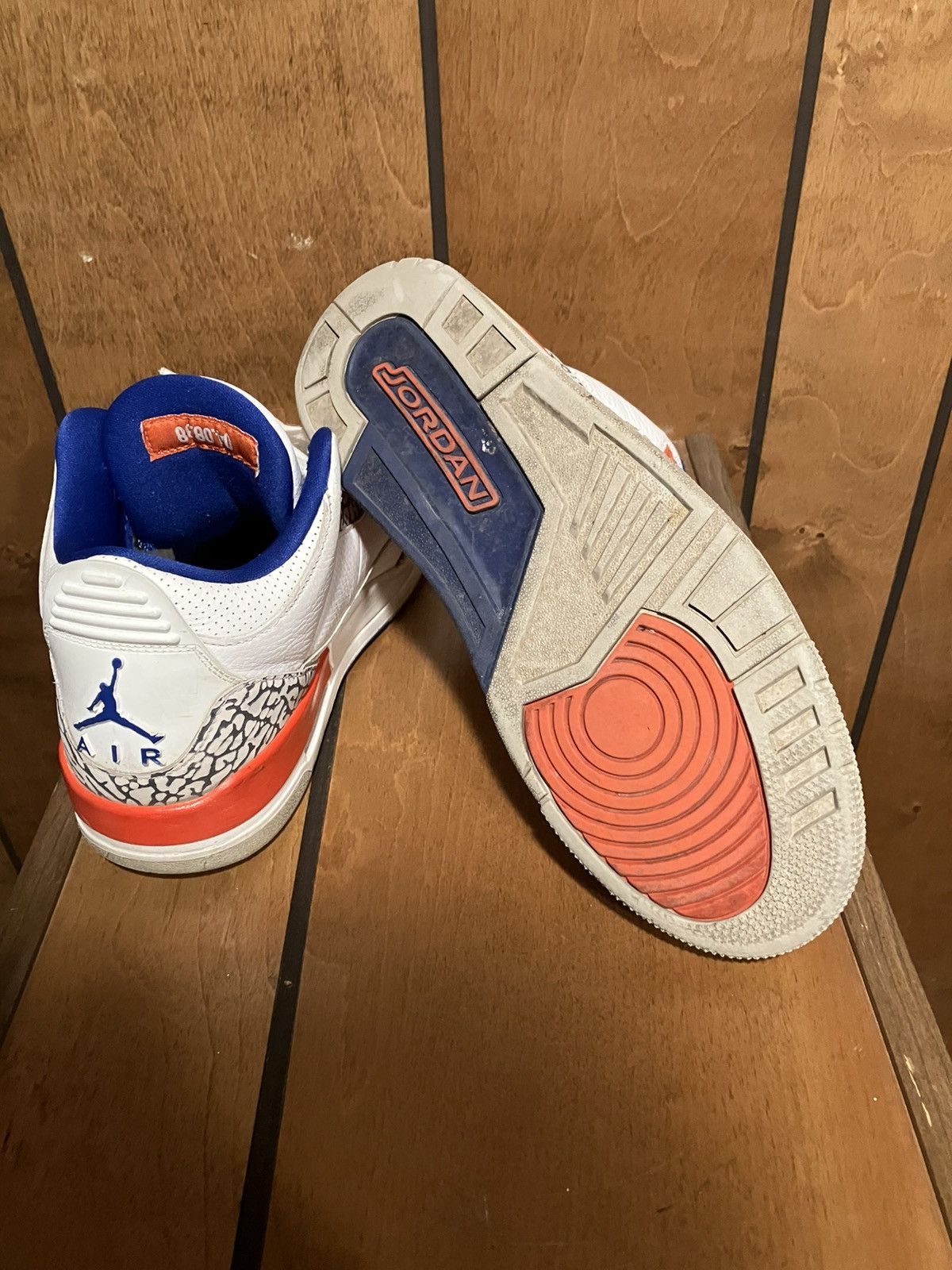 Jordan Brand × Nike Jordan Retro 3 “Knicks” Size US 8 / EU 41 - 6 Thumbnail