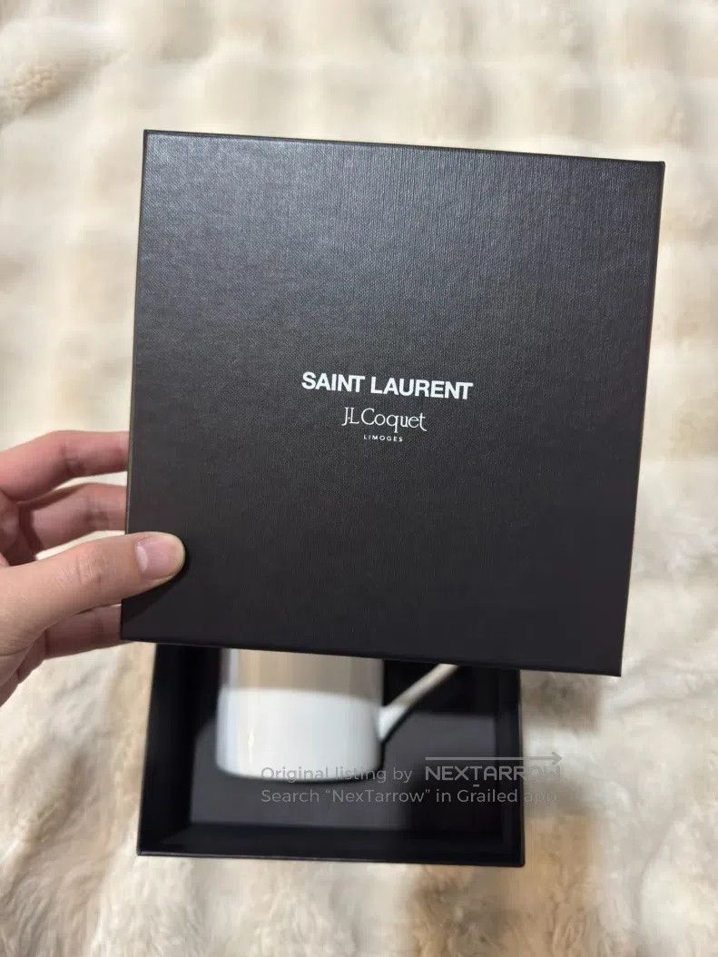 Saint Laurent Paris Saint Laurent Paris Heart Shaped Mug Size ONE SIZE - 4 Thumbnail