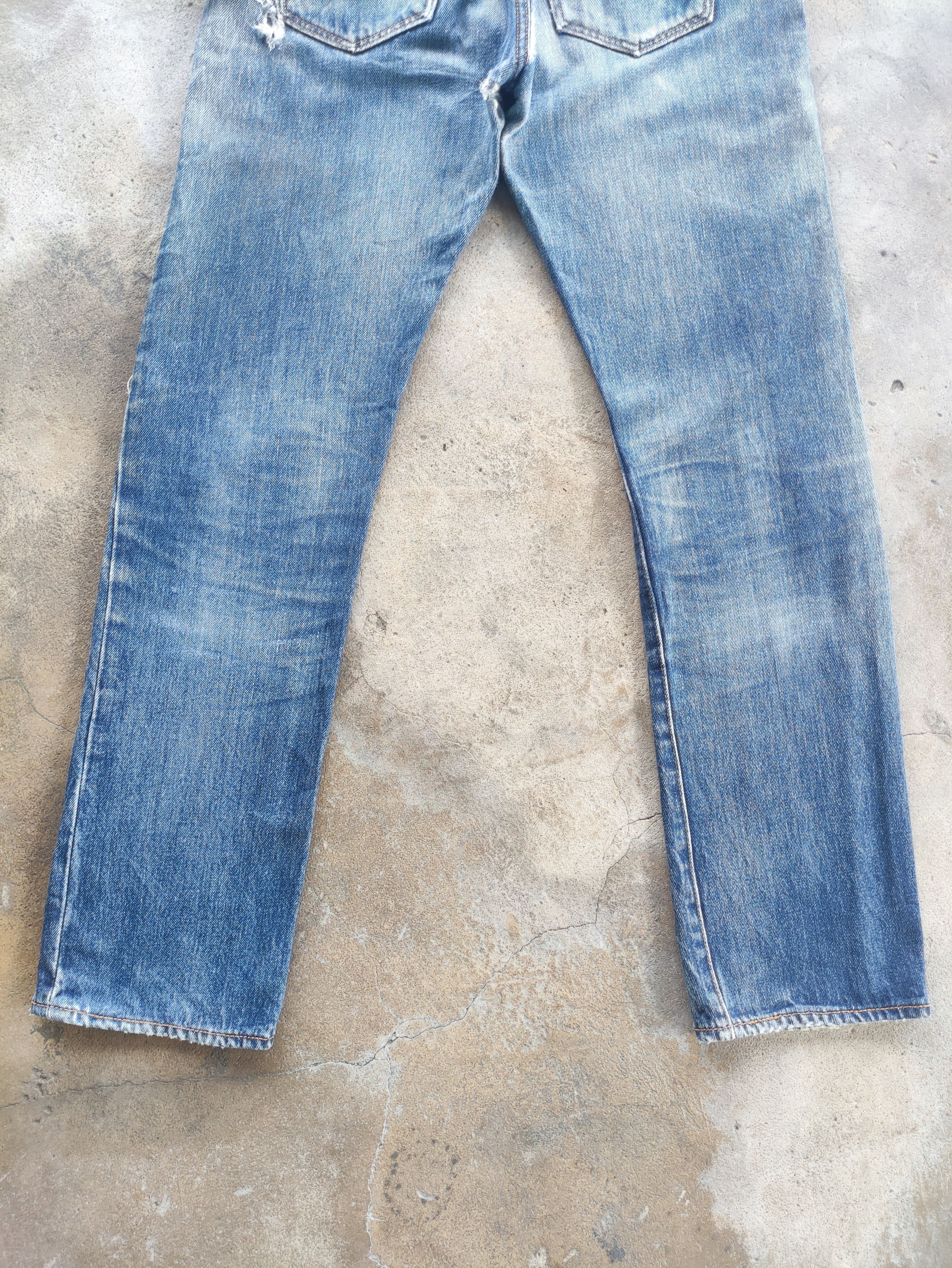Levi's Vintage Levi's Brand Button Denim Distressed Faded Pants Size US 32 / EU 48 - 10 Thumbnail