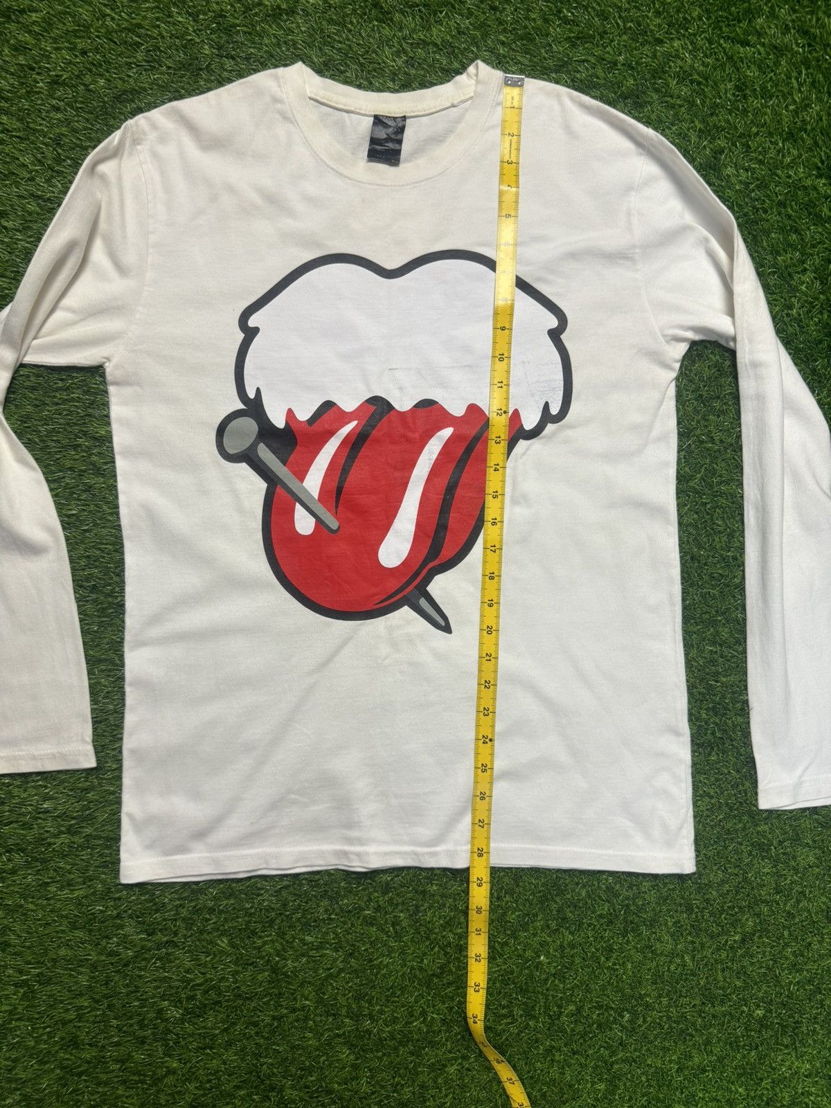 Japanese Brand long sleeve crewneck by NumberNine rolling stone design Size US M / EU 48-50 / 2 - 8 Thumbnail