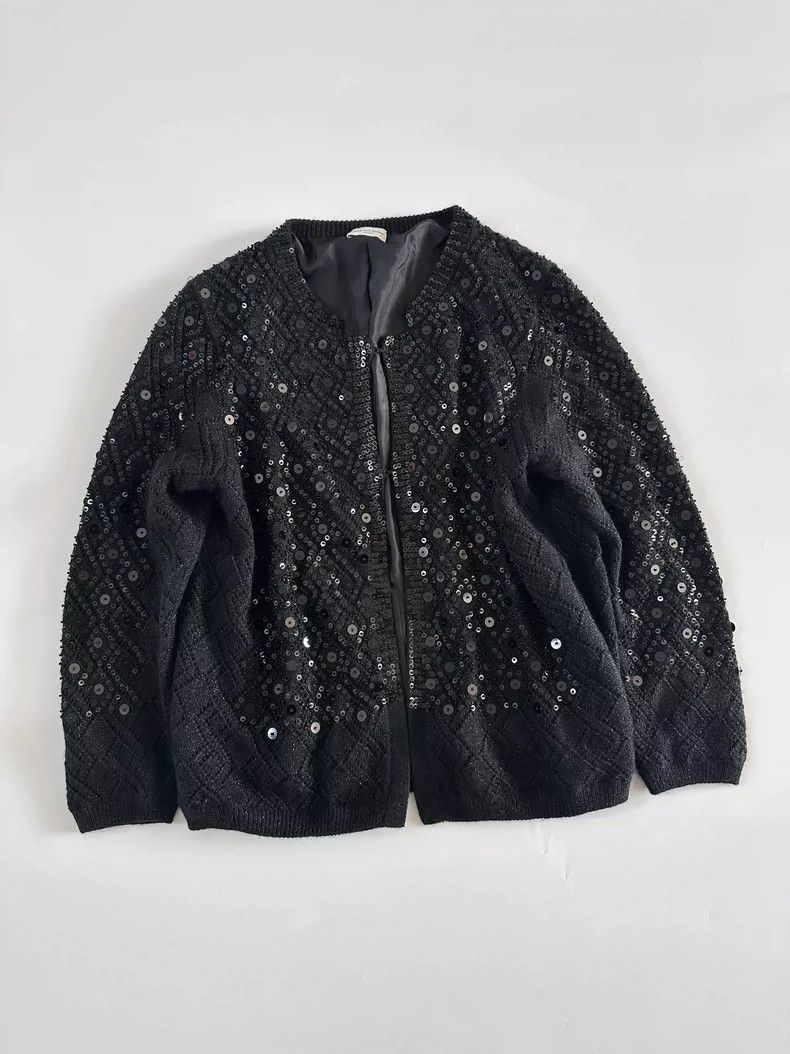 Dries Van Noten dries van noten Heavy stitching bead cardigan 2504-Nextarro Size US M / EU 48-50 / 2 - 1 Thumbnail