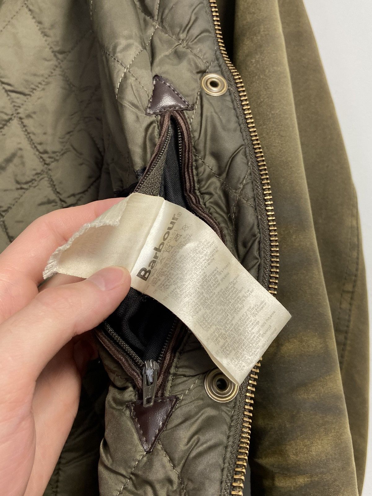 Barbour × Vintage Barbour Vintage waxed jacket Size L / US 10 / IT 46 - 19 Thumbnail