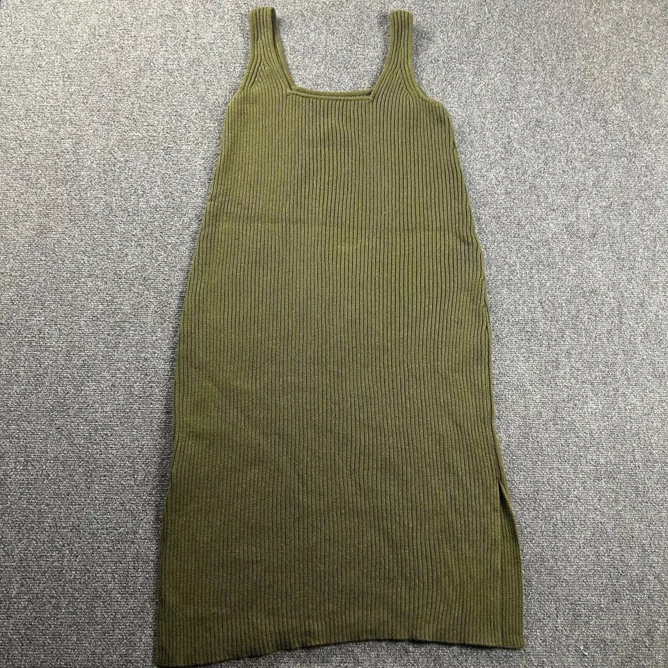 Madewell Madewell Dress Women Medium Green Sweater Knit Blouson Size M / US 6-8 / IT 42-44 - 5 Thumbnail