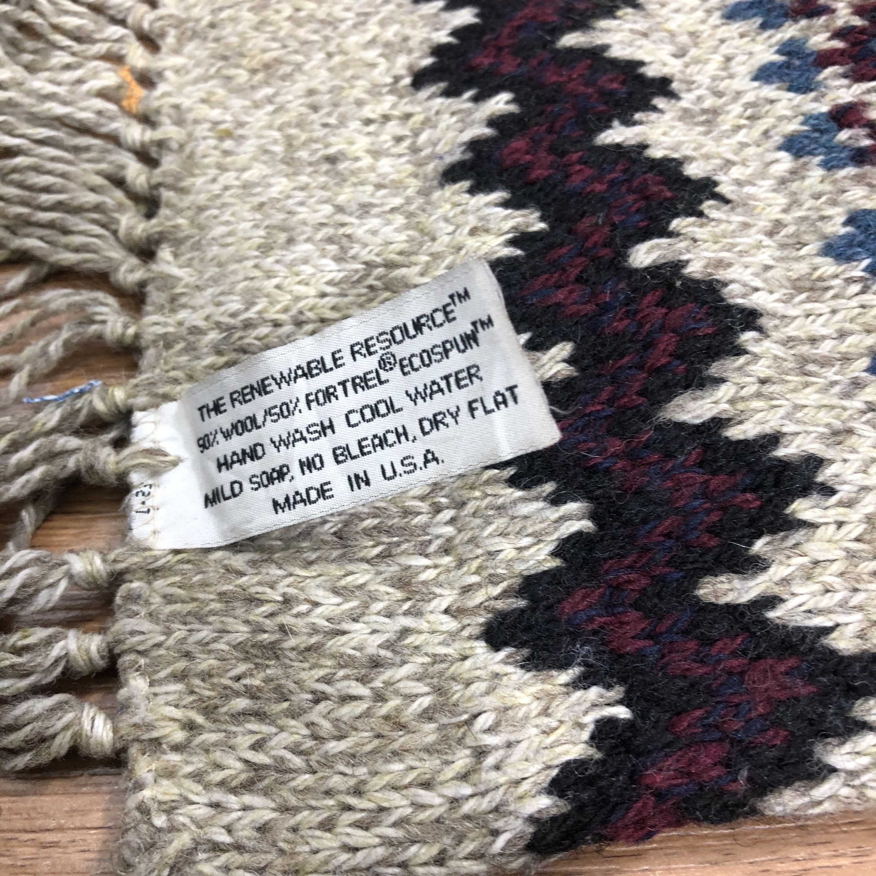 Vintage Vintage Navajo American Vintage Scarf Muffler MF381 Size ONE SIZE - 4 Thumbnail