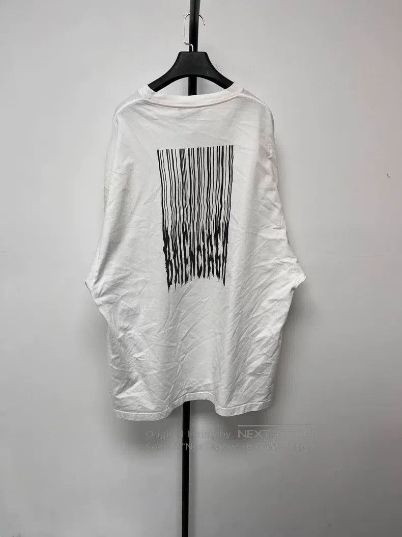 Balenciaga Balenciaga Logo logo waterfall letter short sleeve T-shirt Size US S / EU 44-46 / 1 - 2 Thumbnail