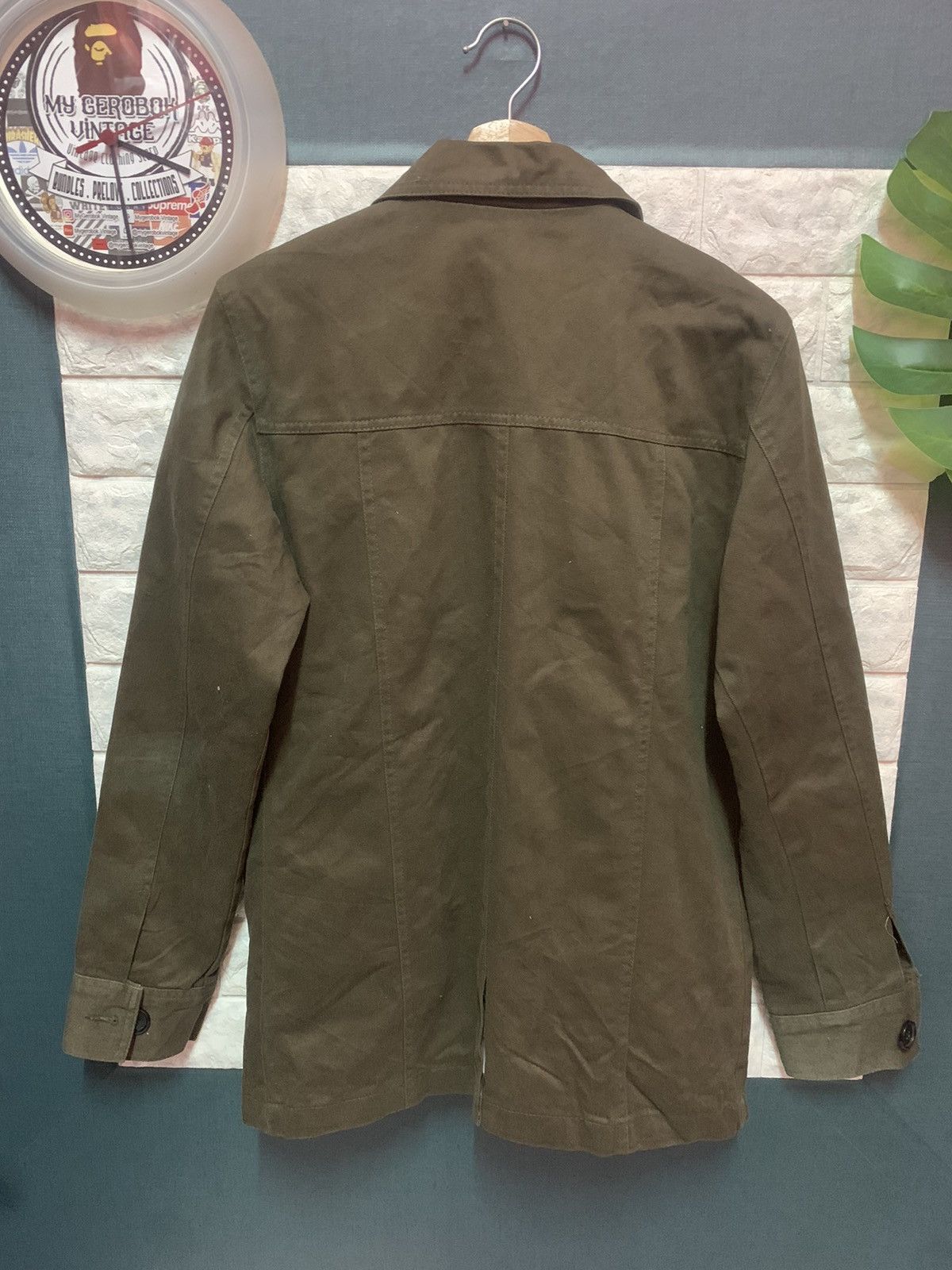 Japanese Brand × Number (N)ine RARE!! Jacket Green Army Number Nine Size US M / EU 48-50 / 2 - 5 Thumbnail