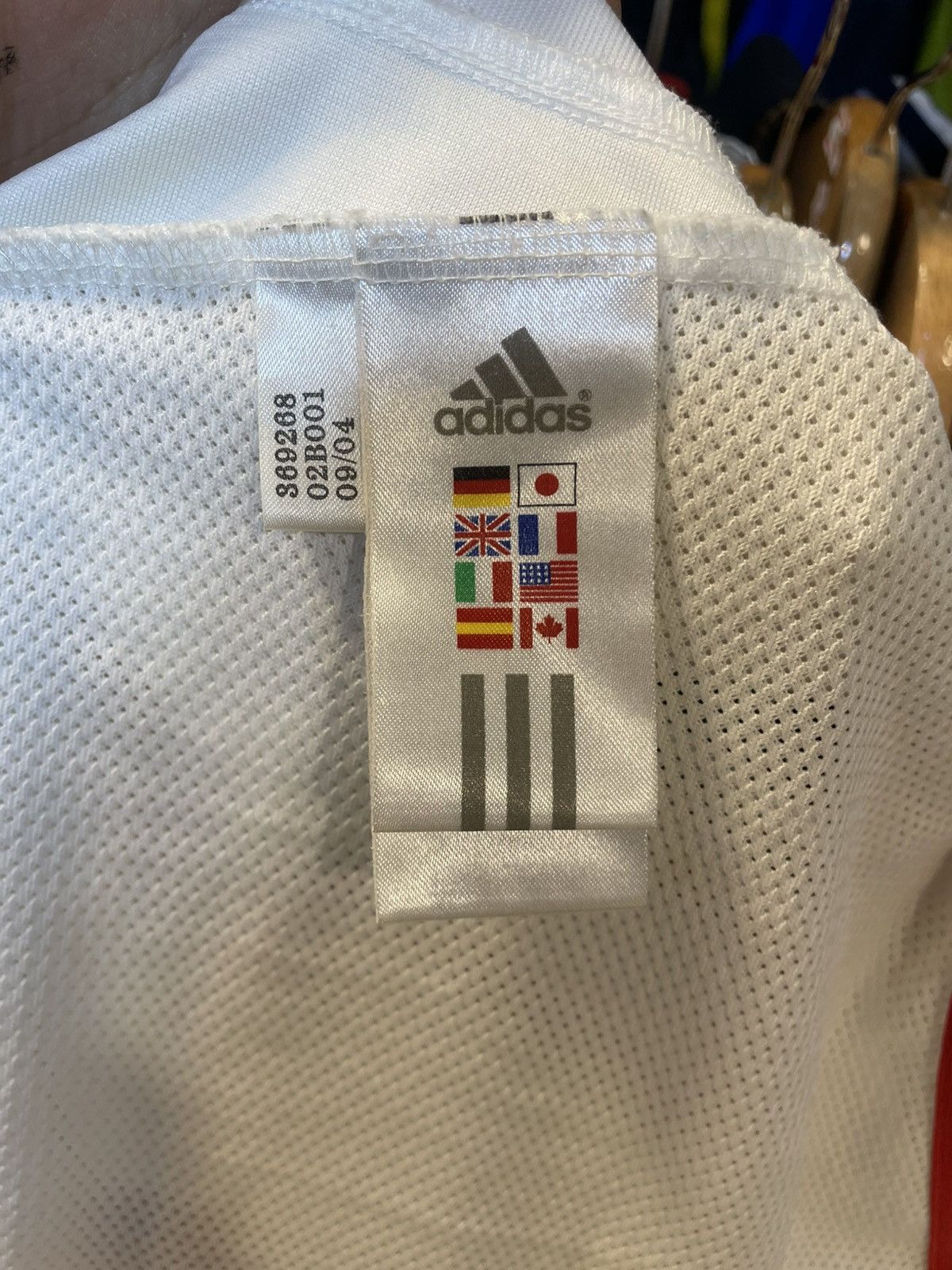 Adidas Vintage 2004-2005 AC Milan Training Kit Size US L / EU 52-54 / 3 - 6 Thumbnail