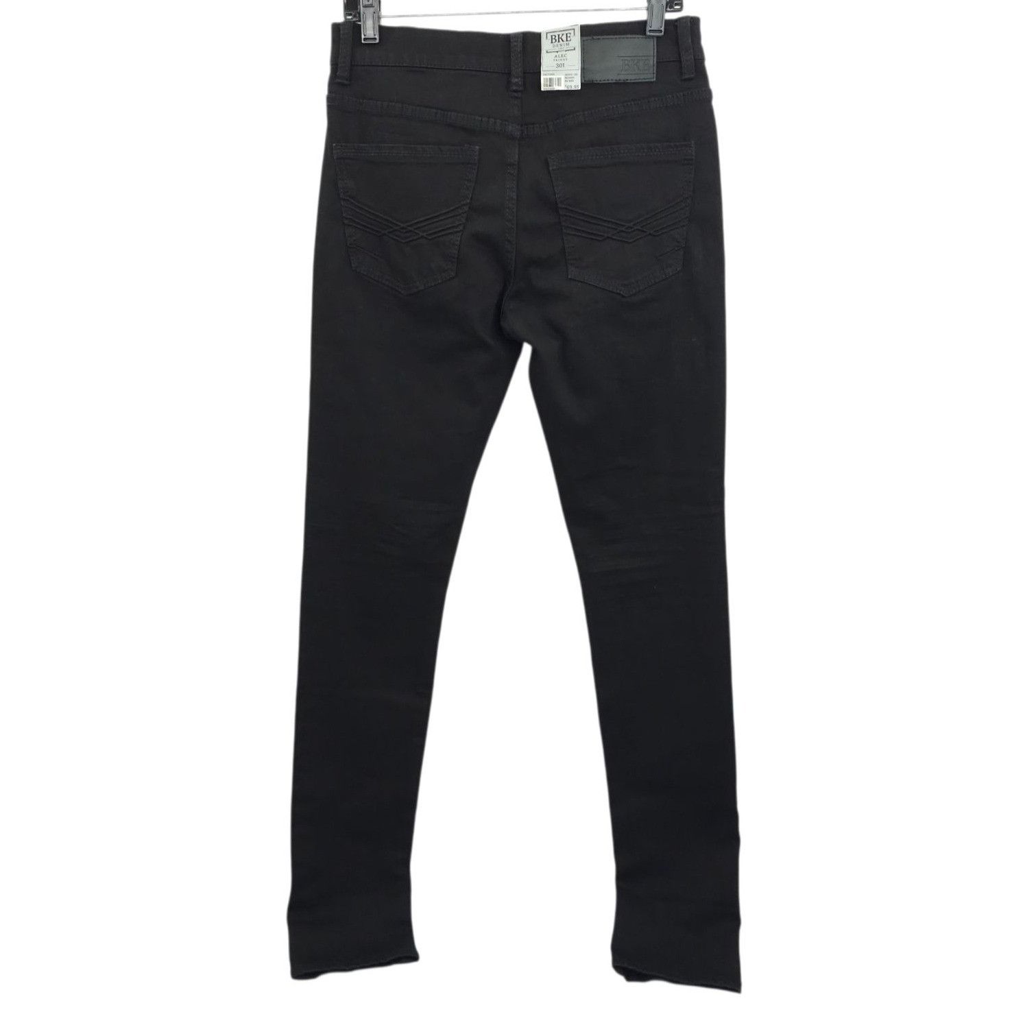BKE BKE Alec Black Skinny Jeans 30L Slim Fit Alternative Indie Size US 30 / EU 46 - 2 Thumbnail