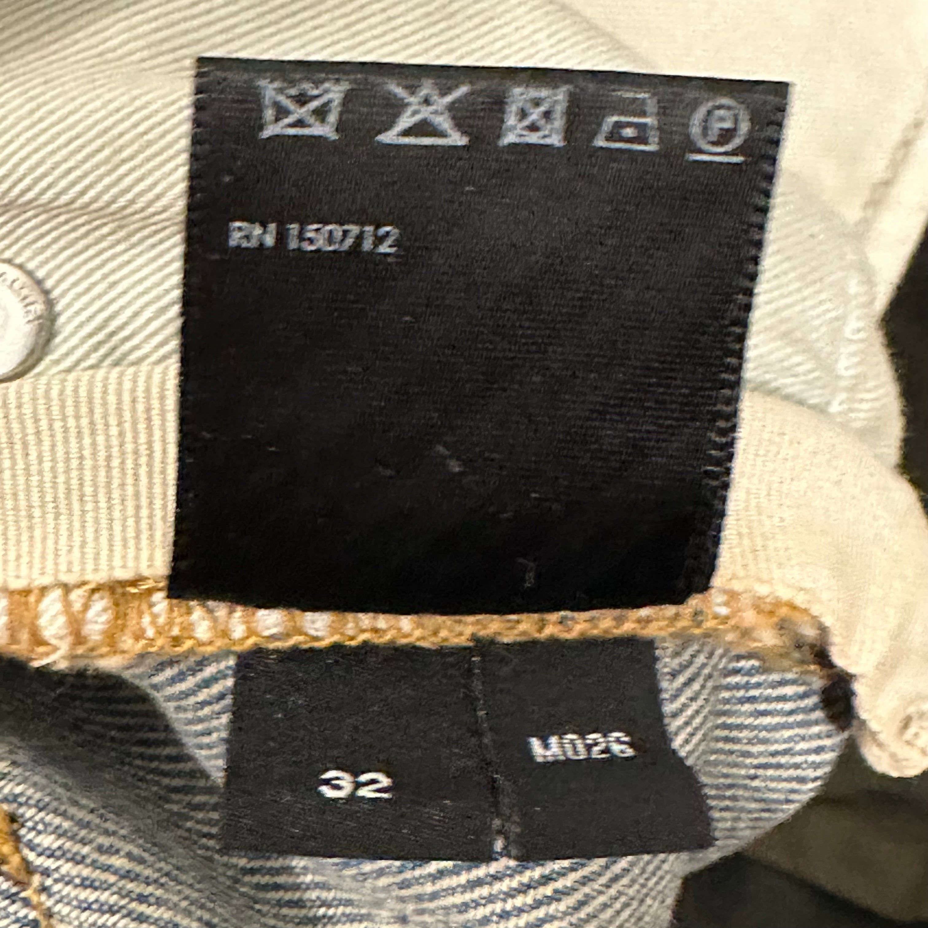 Amiri Amiri Knee Rip Shotgun Baggy Lightwash Blue Denim Jeans Sz 3 Size US 32 / EU 48 - 5 Thumbnail