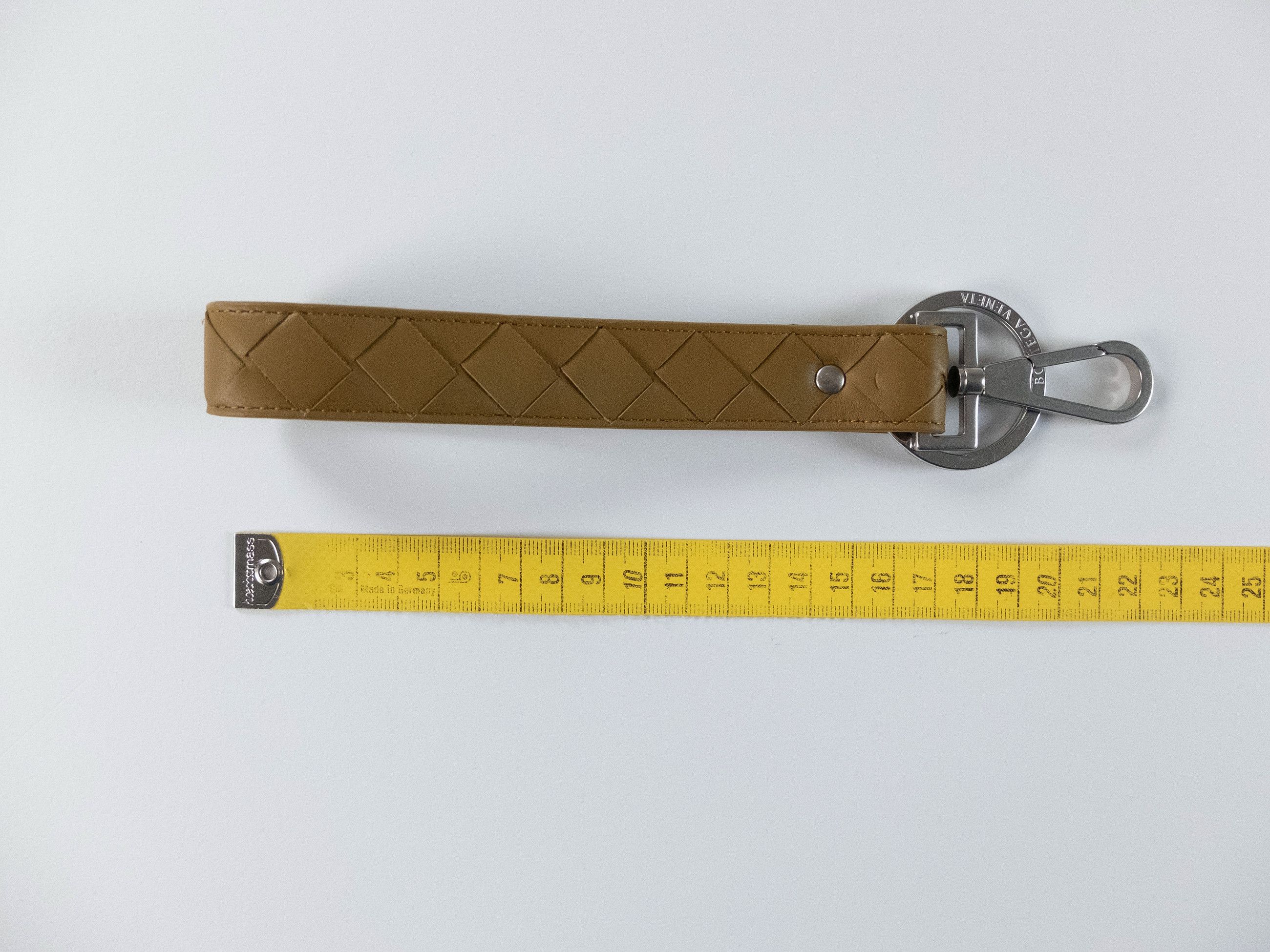Bottega Veneta BOTTEGA VENETA brown intrecciato woven leather keyring q Size ONE SIZE - 6 Thumbnail