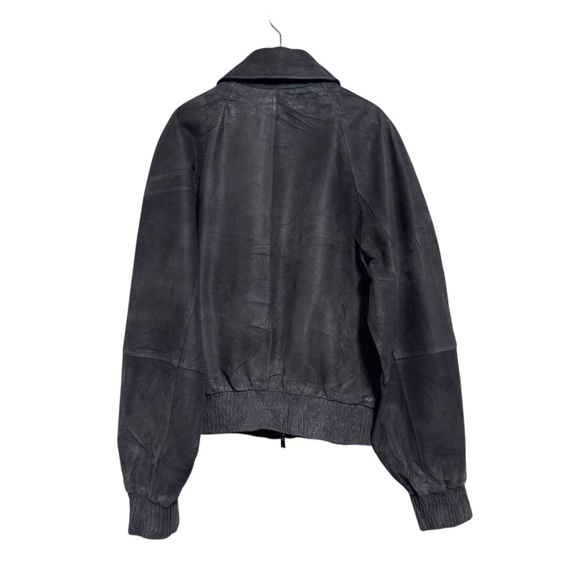 Max Mara Max Mara Bomber Leather Jacket Size S / US 4 / IT 40 - 2 Thumbnail