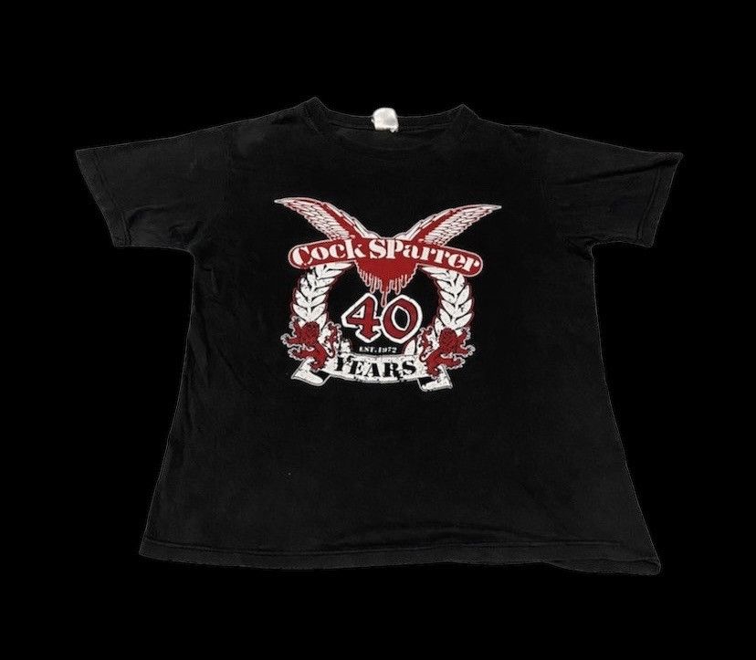 Band Tees × Vintage Vintage Cock Sparrer 40th Anniversary Size US M / EU 48-50 / 2 - 1 Thumbnail