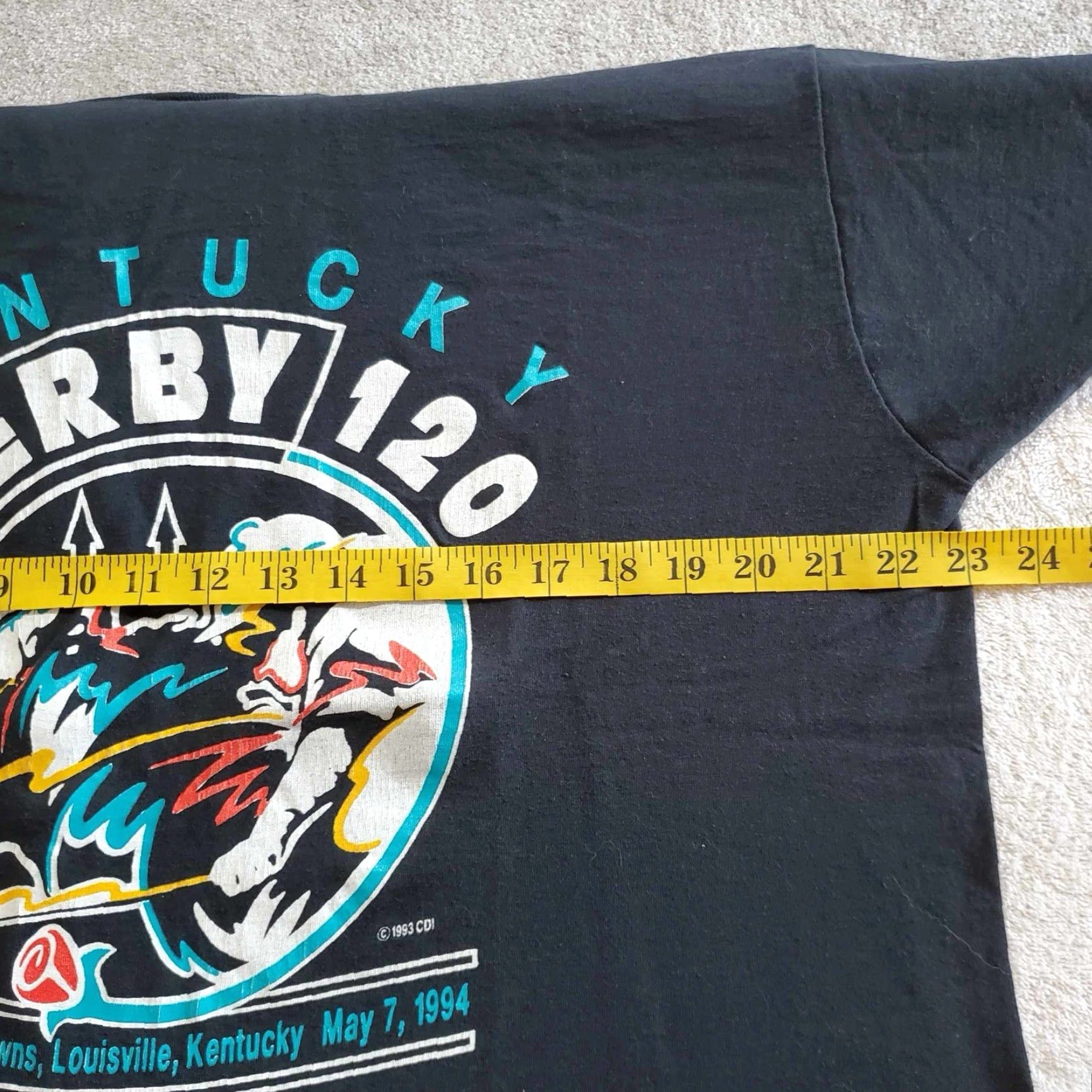 Vintage VINTAGE Kentucky Derby T Shirt XL Screen Stars 1993 US Single Stitch Men’s Size US XL / EU 56 / 4 - 6 Thumbnail
