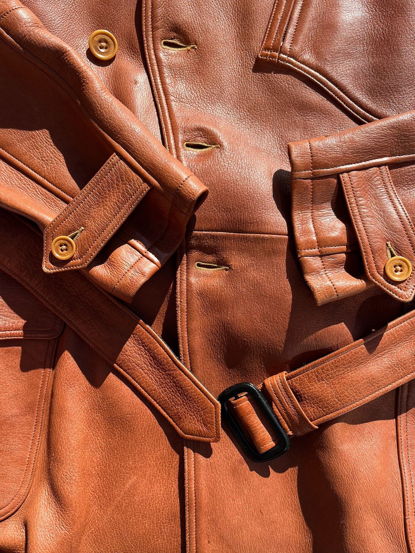 Freewheelers Freewheelers Arnold buckskin coat 2501-Nextarrow Size US XXS / EU 40 - 2 Thumbnail