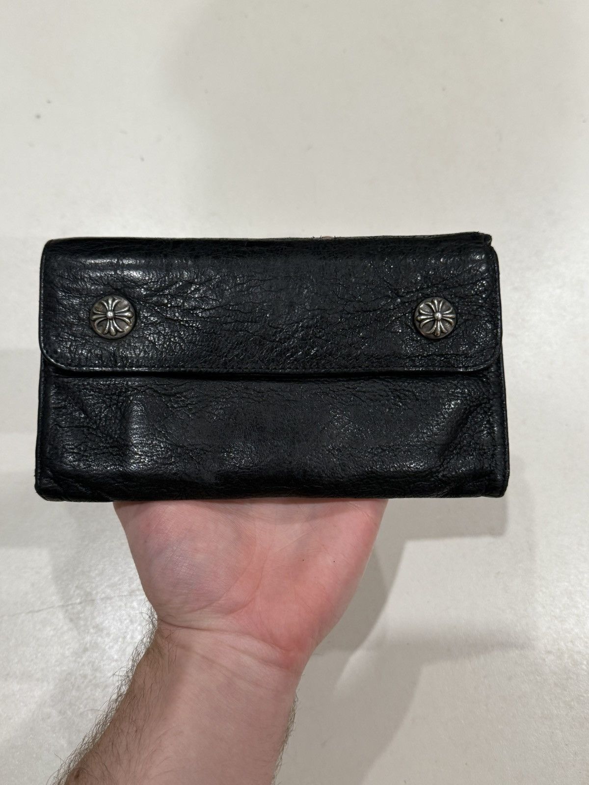 Chrome Hearts Chrome Hearts Leather Wallet WAVE CROSS BALL Size ONE SIZE - 15 Thumbnail