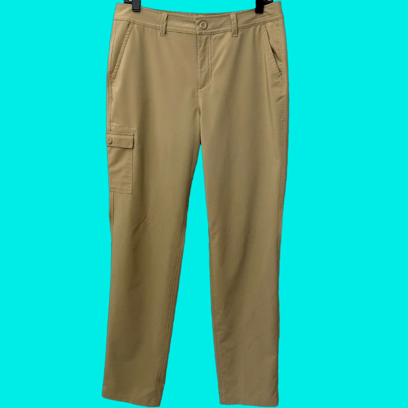 Eddie Bauer Eddie Bauer Performance Stretch Ripstop Pants Tan Women's 8 Hiking Outdoors Cargo Pockets Easy Care Nature Outdoor Summer Winter Size 30" / US 8 / IT 44 - 1 Thumbnail