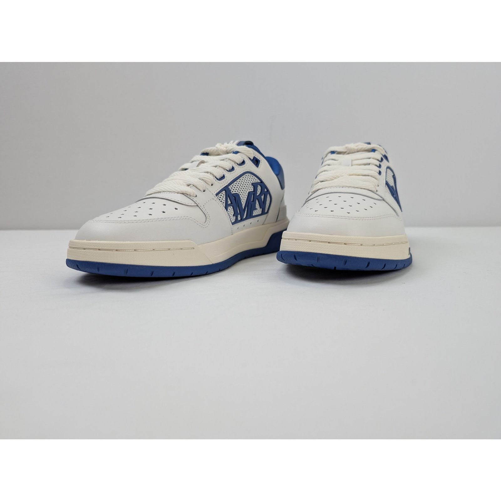 Amiri o1rshd1 Classic Low top Sneakers in White/Blue Size US 7 / EU 40 - 8 Thumbnail