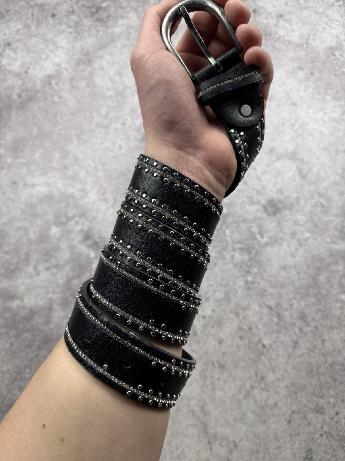 Japanese Brand 00’s NUMBER NINE STYLE JAPAN OPIUM RARE Y2K BELT VINTAGE Size ONE SIZE - 6 Thumbnail