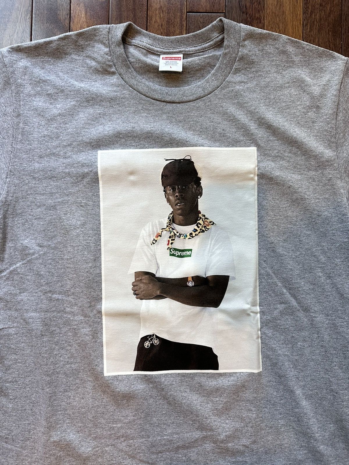 Supreme Supreme Tyler the Creator Photo Tee - Large - Grey Size US L / EU 52-54 / 3 - 3 Thumbnail