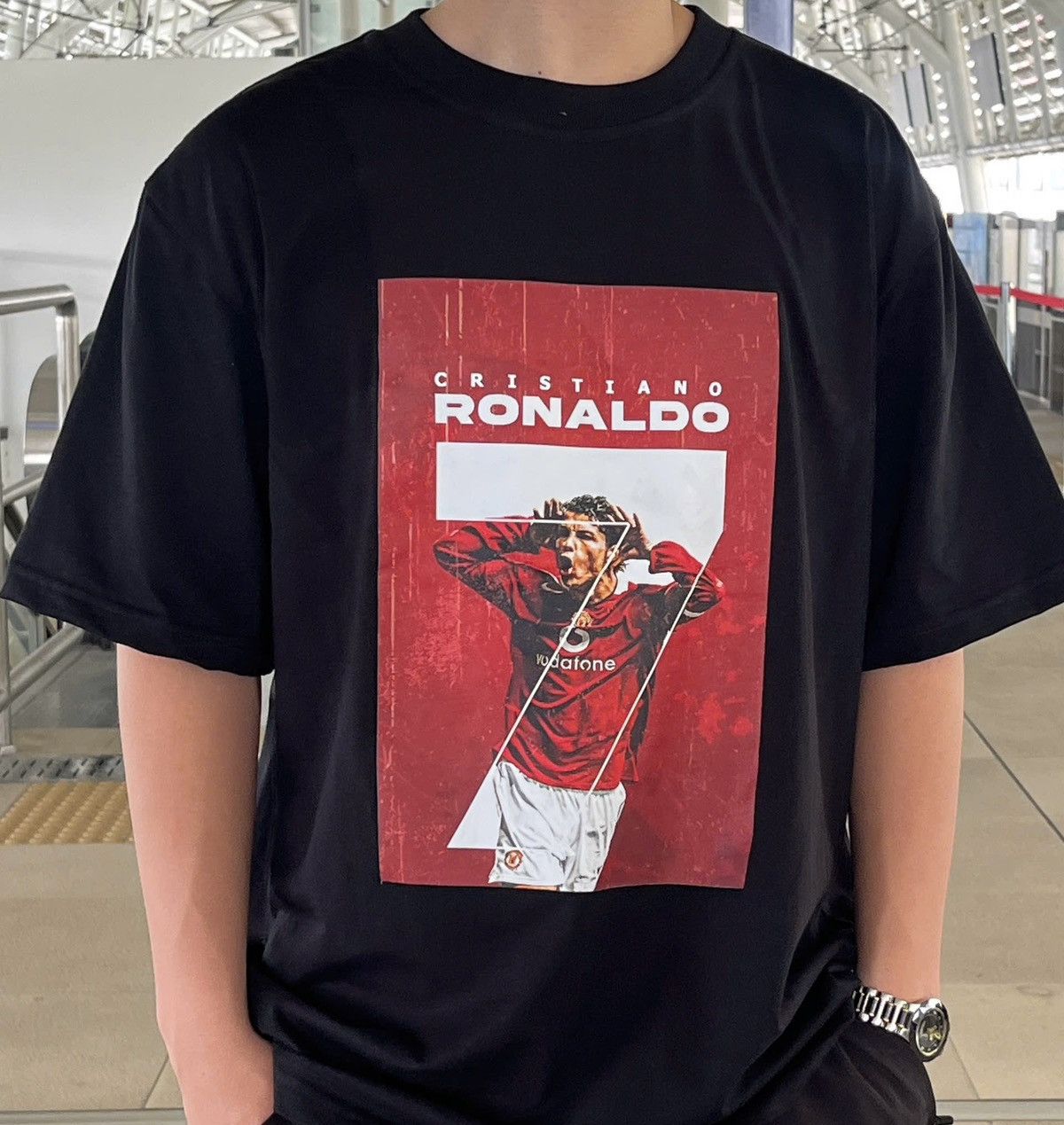 Other Cristiano Ronaldo Red Devil T-Shirt Size US M / EU 48-50 / 2 - 2 Thumbnail