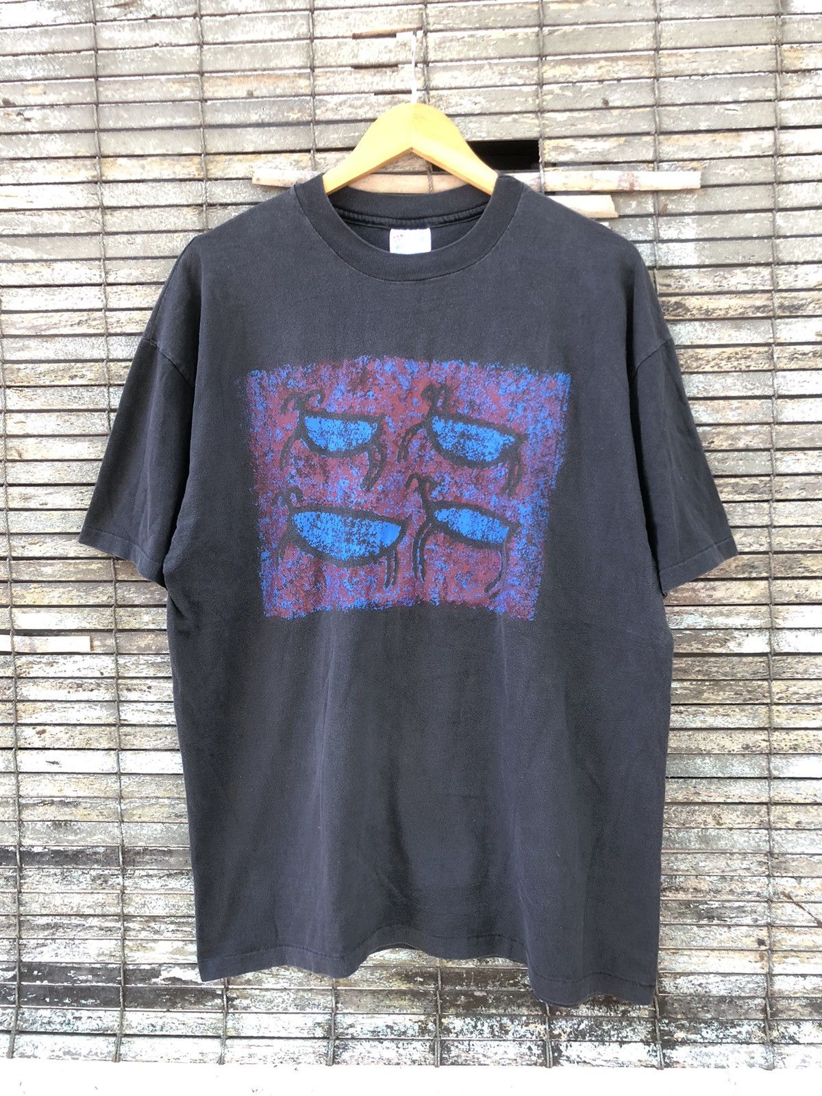 Vintage 🔥RARE🔥Vintage 90s Art Tshirt Size US L / EU 52-54 / 3 - 1 Thumbnail