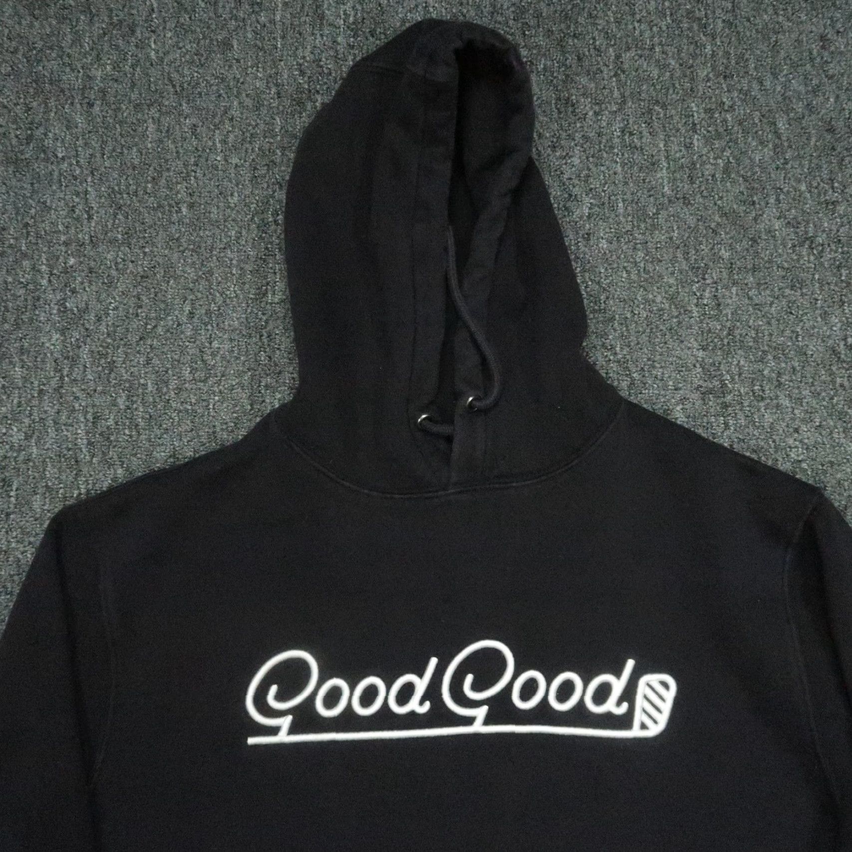 Vintage Good Good Golf Hoodie Mens L Black Pullover Fleece Athletic Size US L / EU 52-54 / 3 - 2 Thumbnail